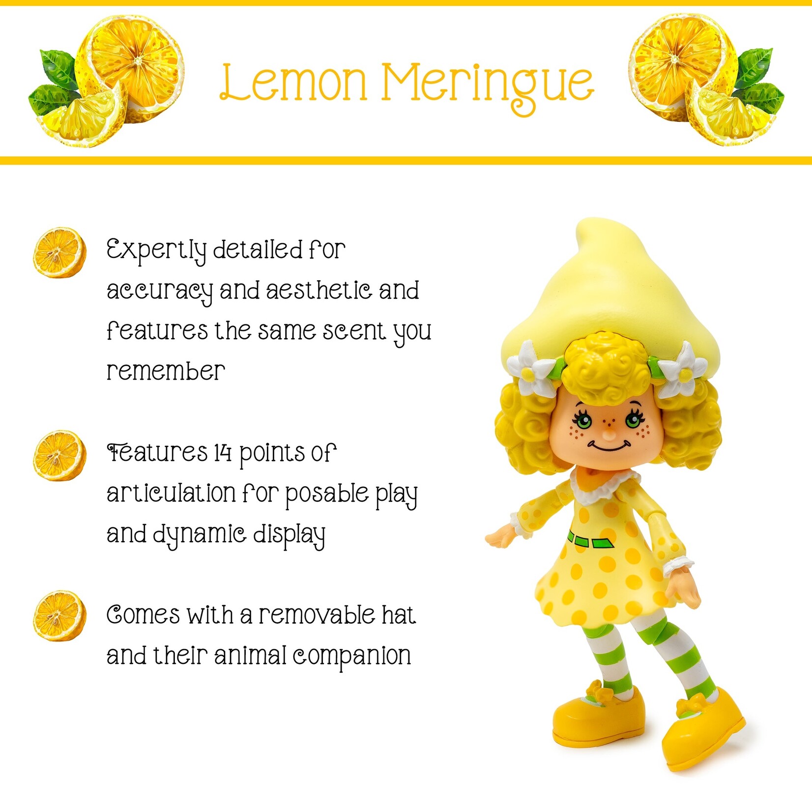 Boss Fight Studio Boss Fight Studio Strawberry Shortcake Action Figure Lemon Meringue & Frappe Frog
