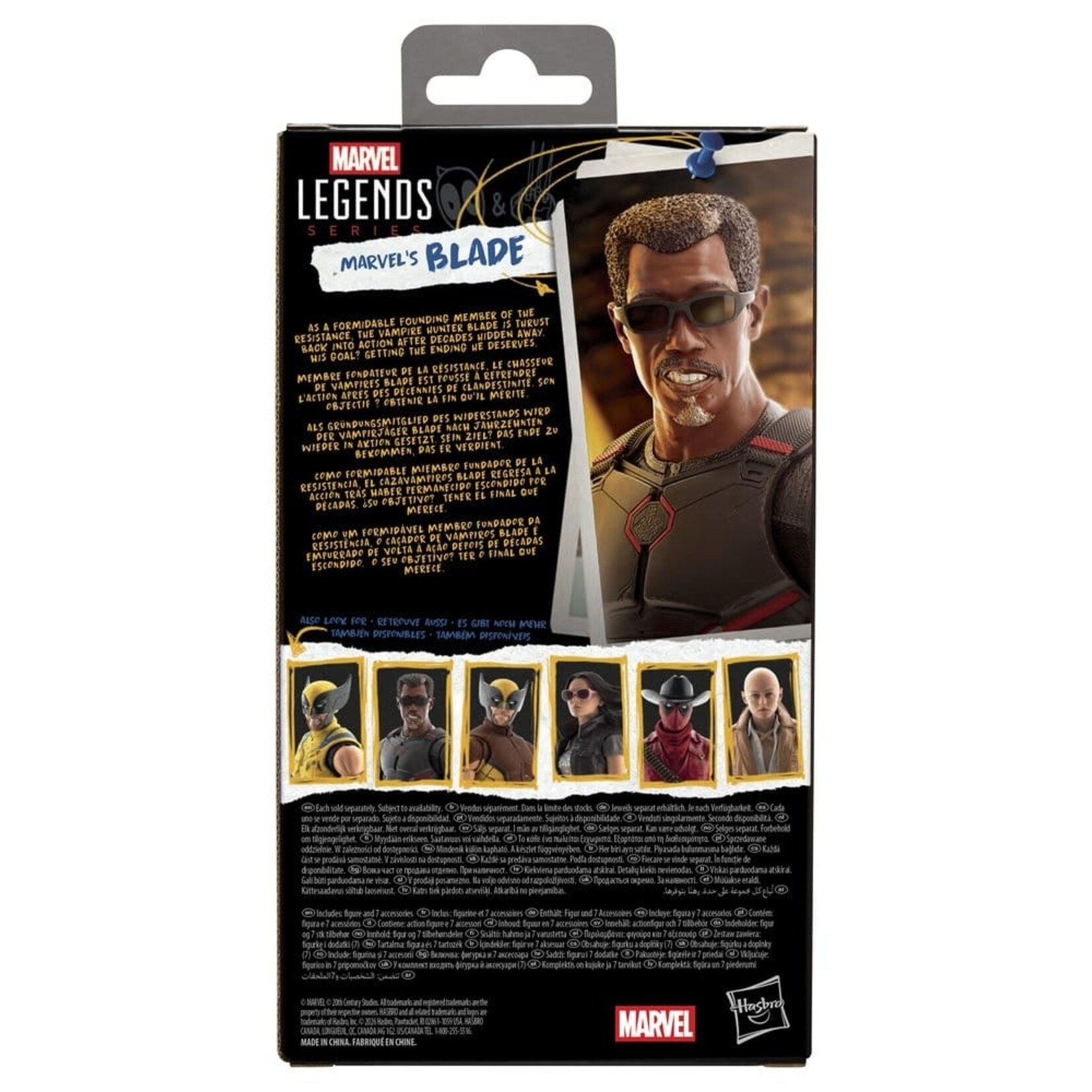 Hasbro Hasbro Marvel Legends Deadpool & Wolverine Action Figure Marvel's Blade 15 cm