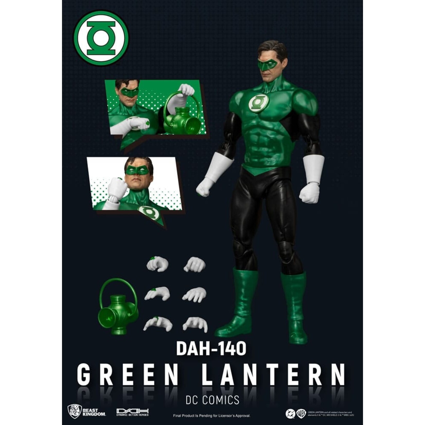 Beast Kingdom Beast Kingdom DC Comics Action Figure Green Lantern 20 cm
