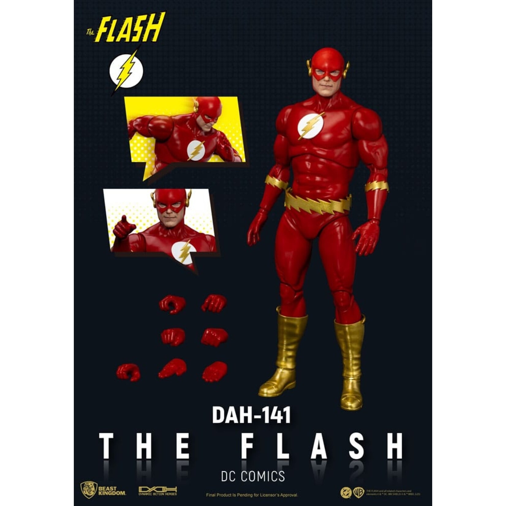 Beast Kingdom Beast Kingdom DC Comics Action Figure The Flash 20 cm