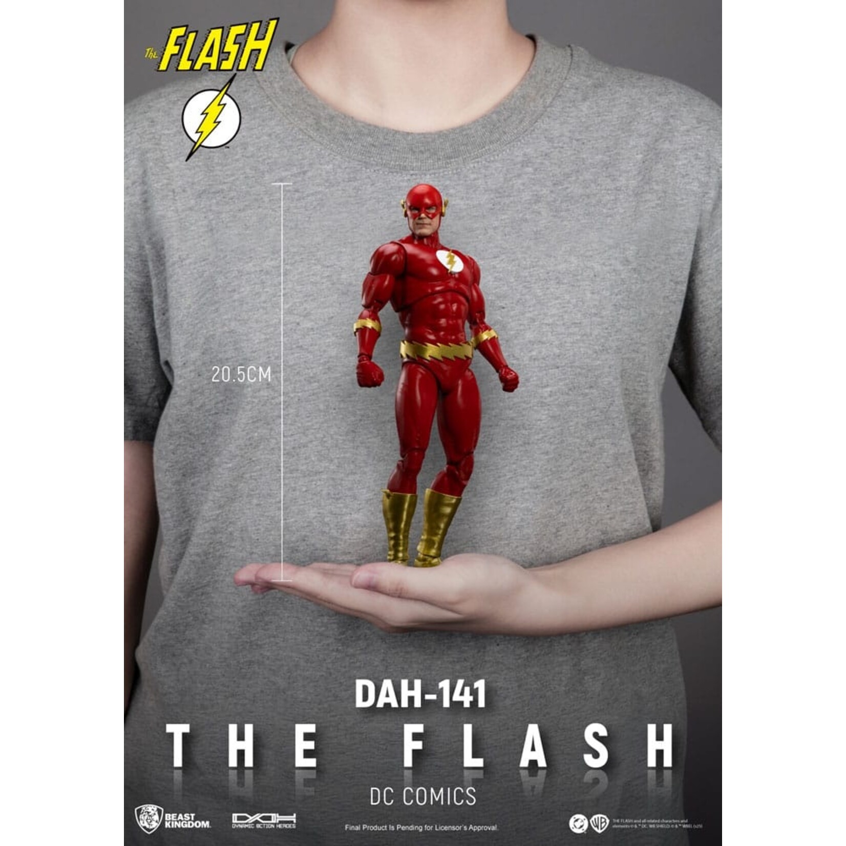 Beast Kingdom Beast Kingdom DC Comics Action Figure The Flash 20 cm