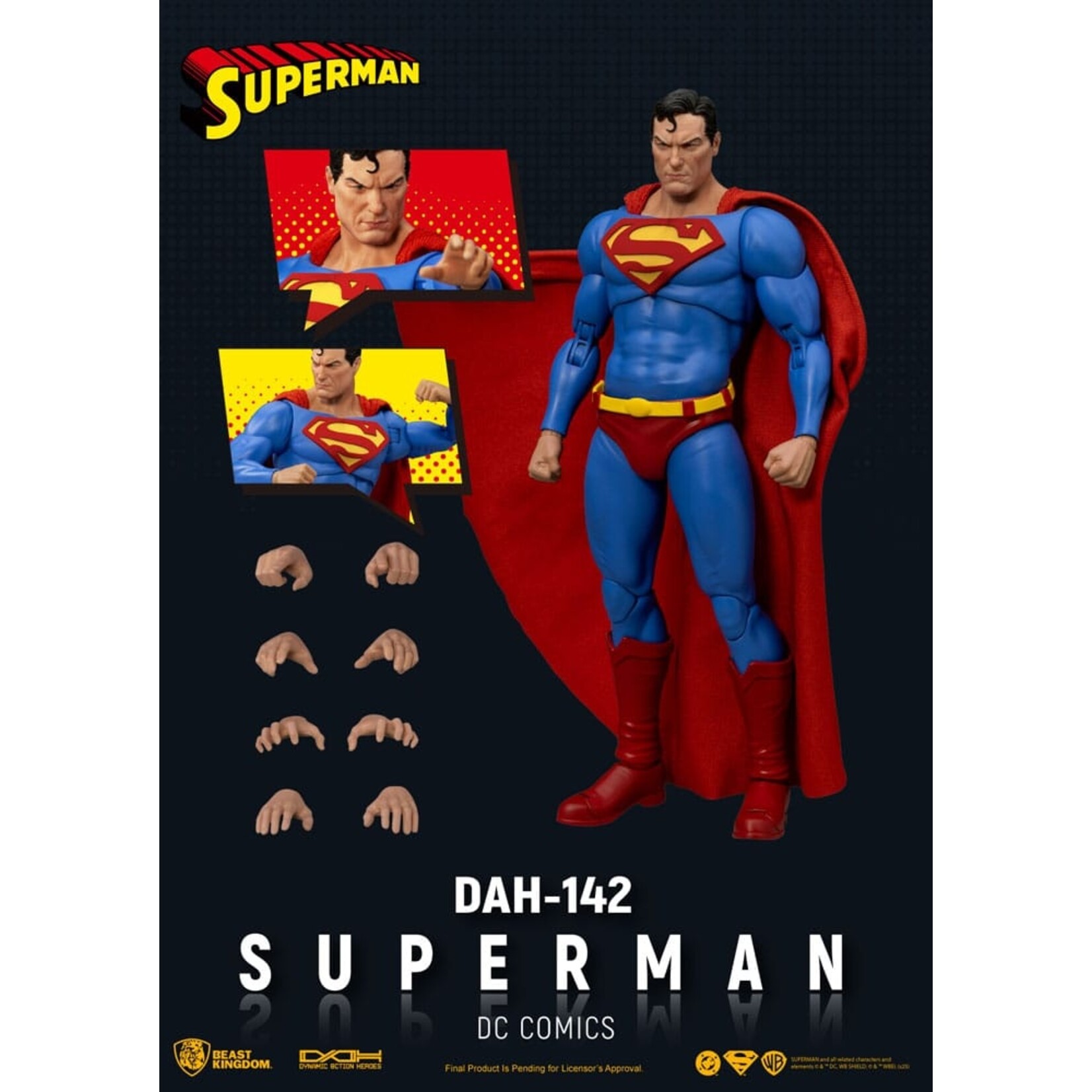 Beast Kingdom Beast Kingdom DC Comics Action Figure Superman 20 cm