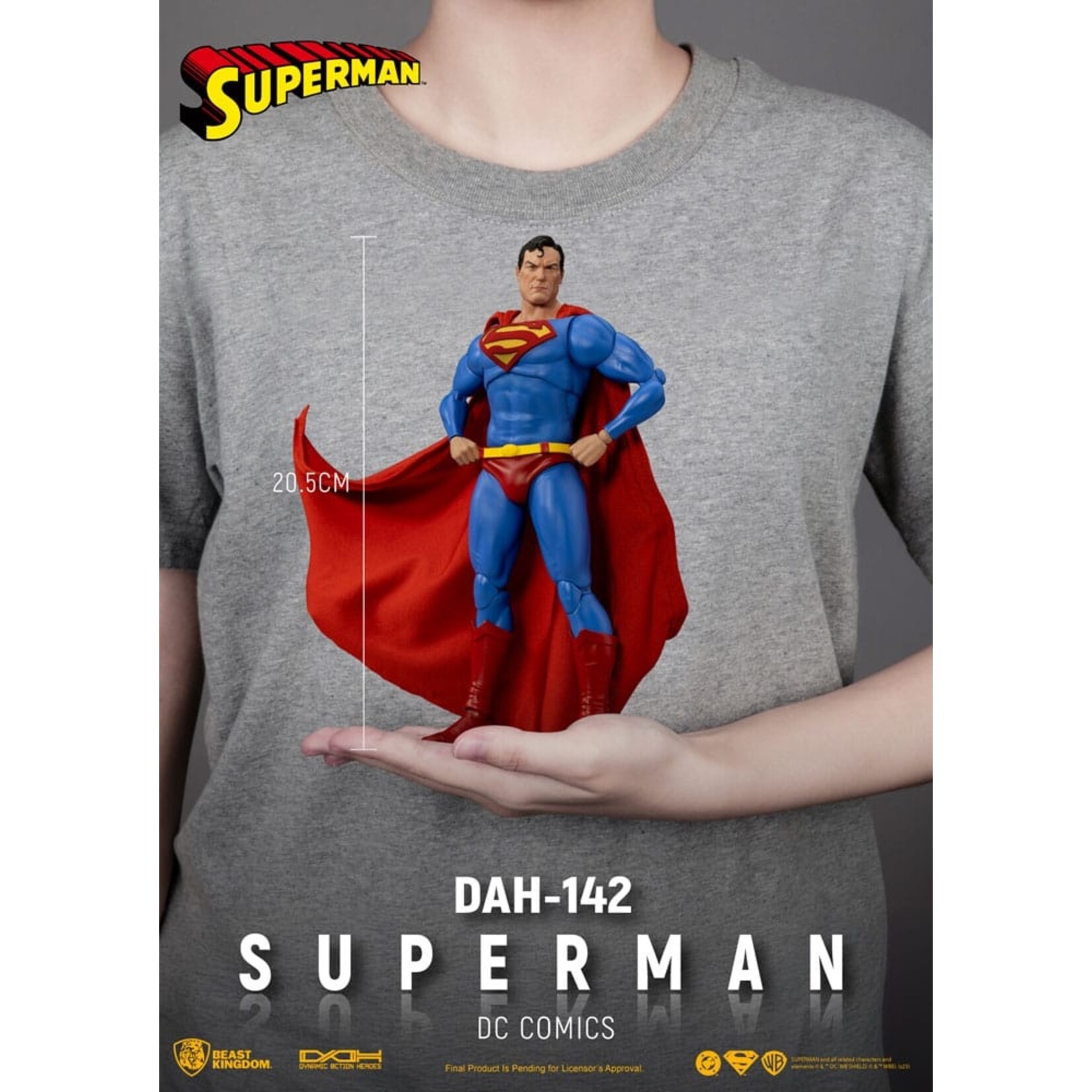 Beast Kingdom Beast Kingdom DC Comics Action Figure Superman 20 cm