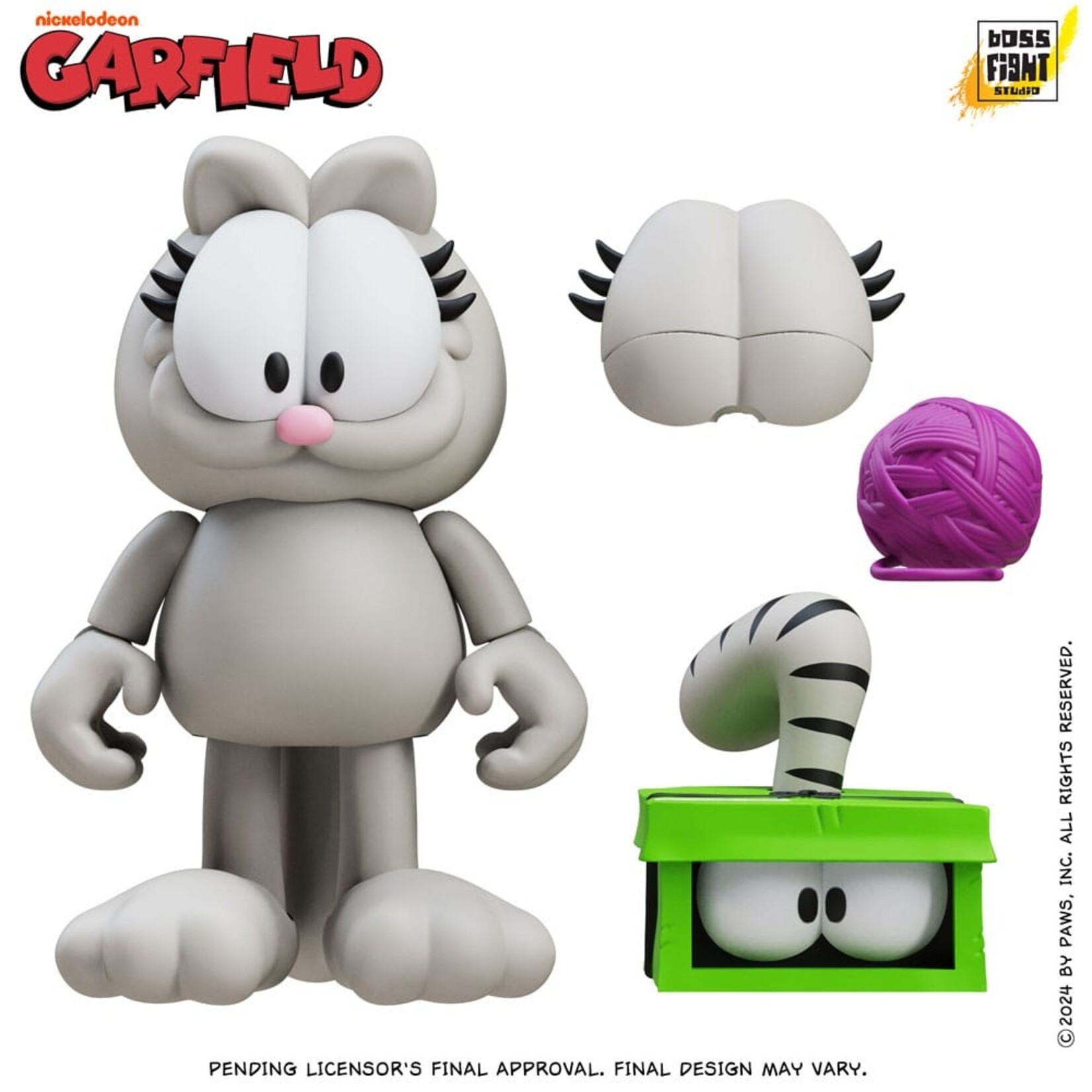 Boss Fight Studio Boss Fight Studio Garfield Action Figure Nermal 10 cm