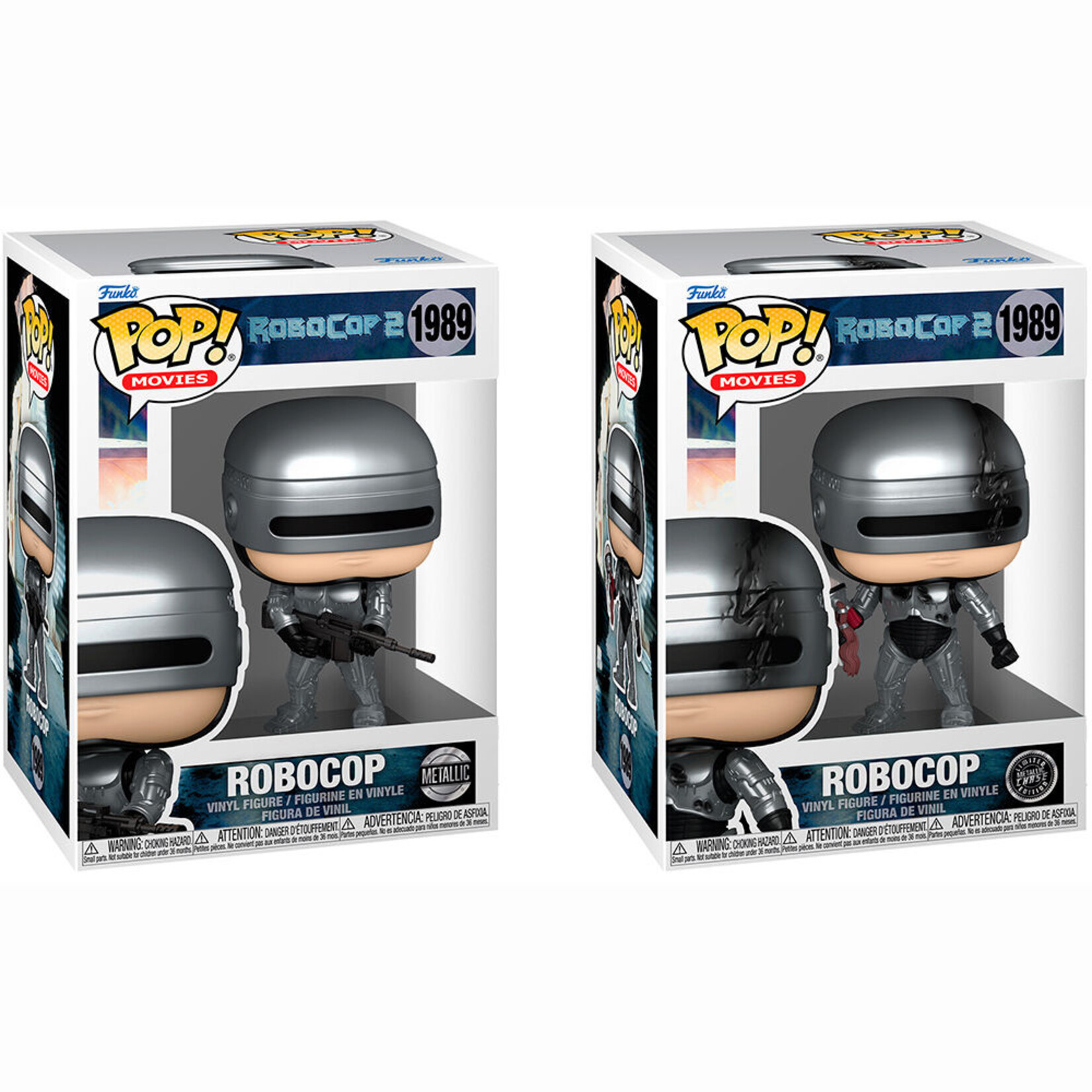 Funko Funko Robocop 2 POP! Movies Vinyl Figure Robocop w/Chase 9 cm