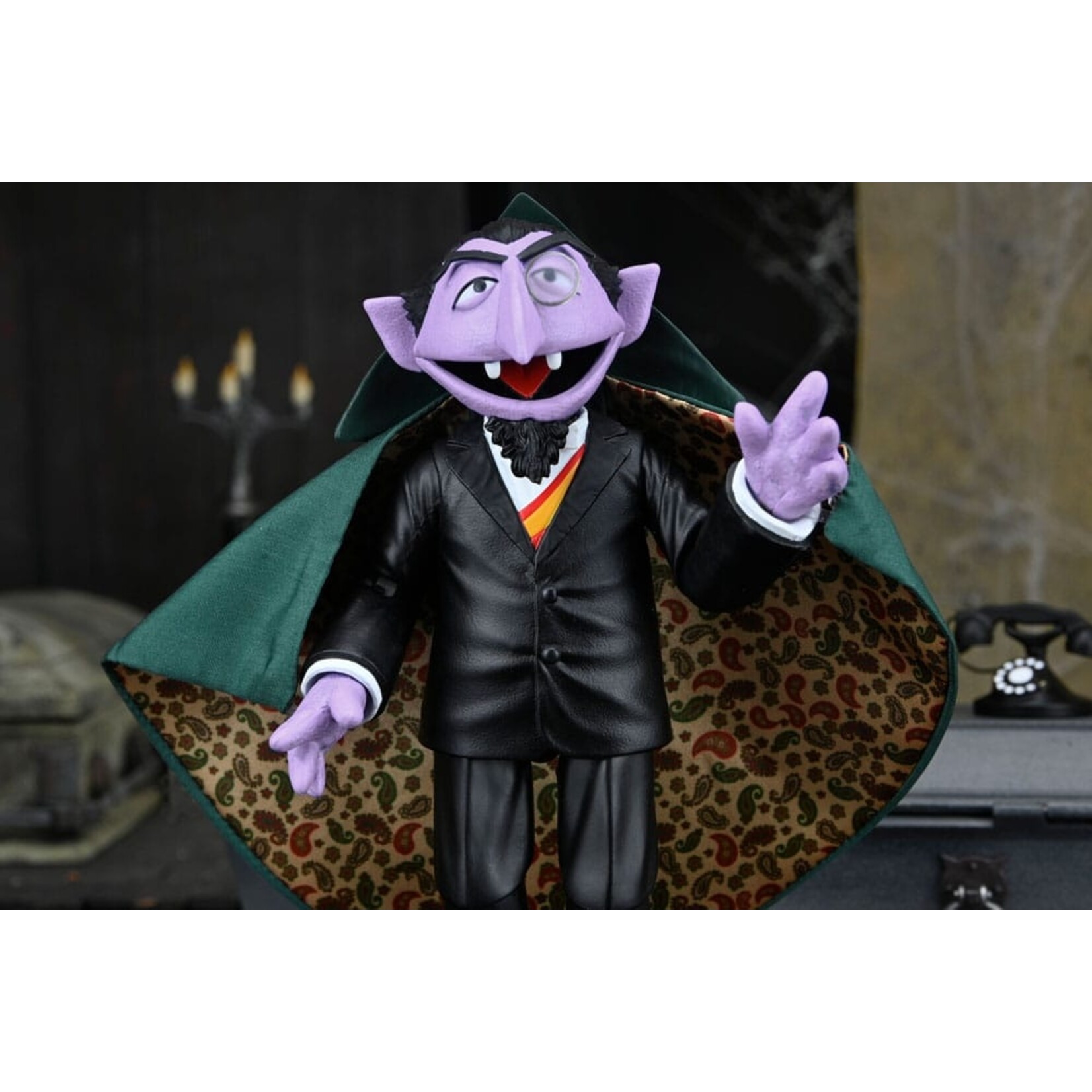 NECA NECA Sesame Street Ultimate Action Figure Count von Count 17 cm