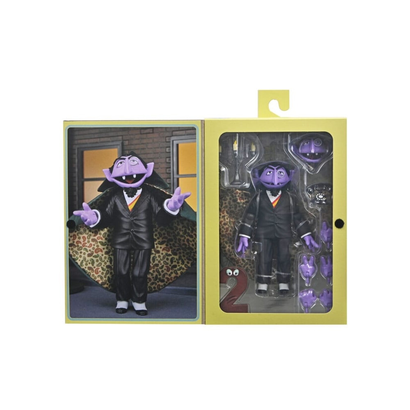 NECA NECA Sesame Street Ultimate Action Figure Count von Count 17 cm