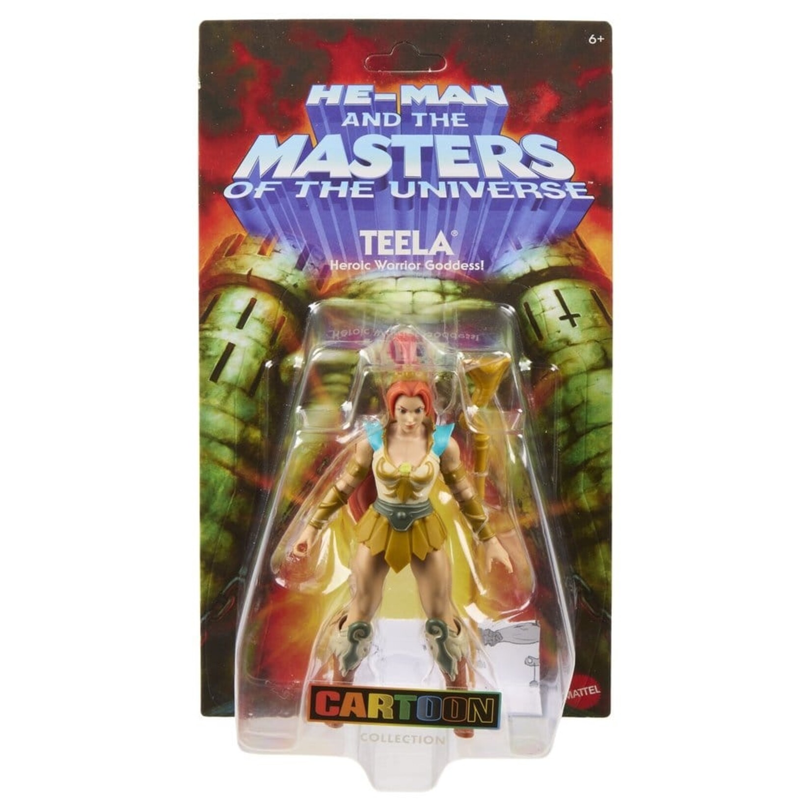 Mattel Mattel Masters of the Universe Origins Action Figure Cartoon Collection Teela 14 cm