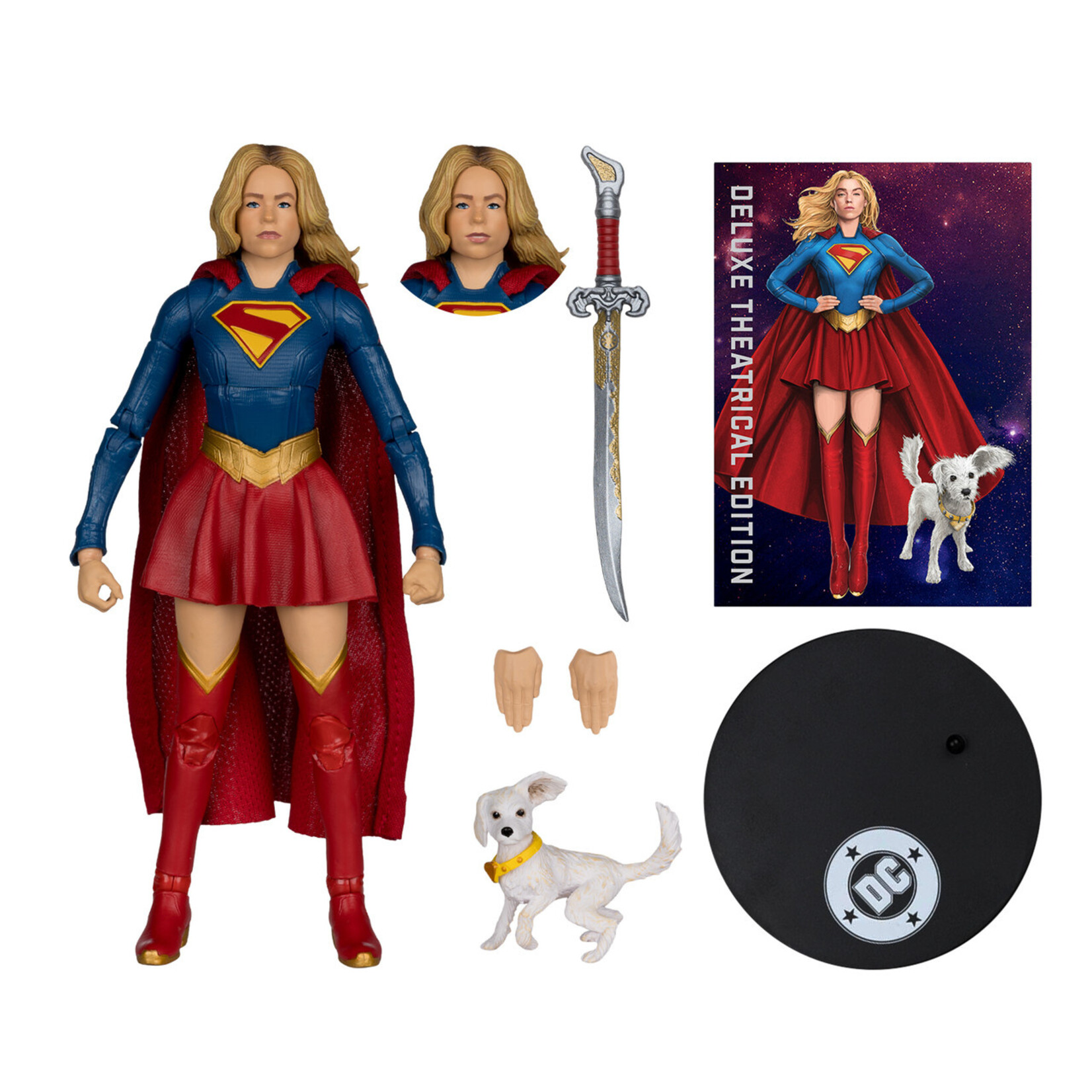 McFarlane Toys McFarlane Toys DC Comics Supergirl (2026) Deluxe Theatrical Edition Action Figure Supergirl & Baby Krypto 17 cm