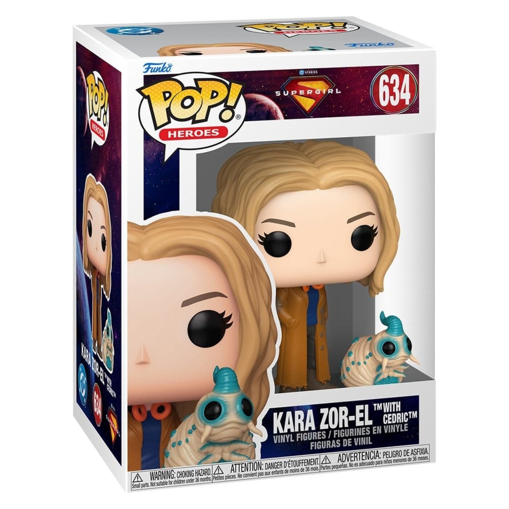 Funko Funko DC Comics Supergirl POP! Movies Vinyl Figure Kara Zor-El With Cedric 9 cm