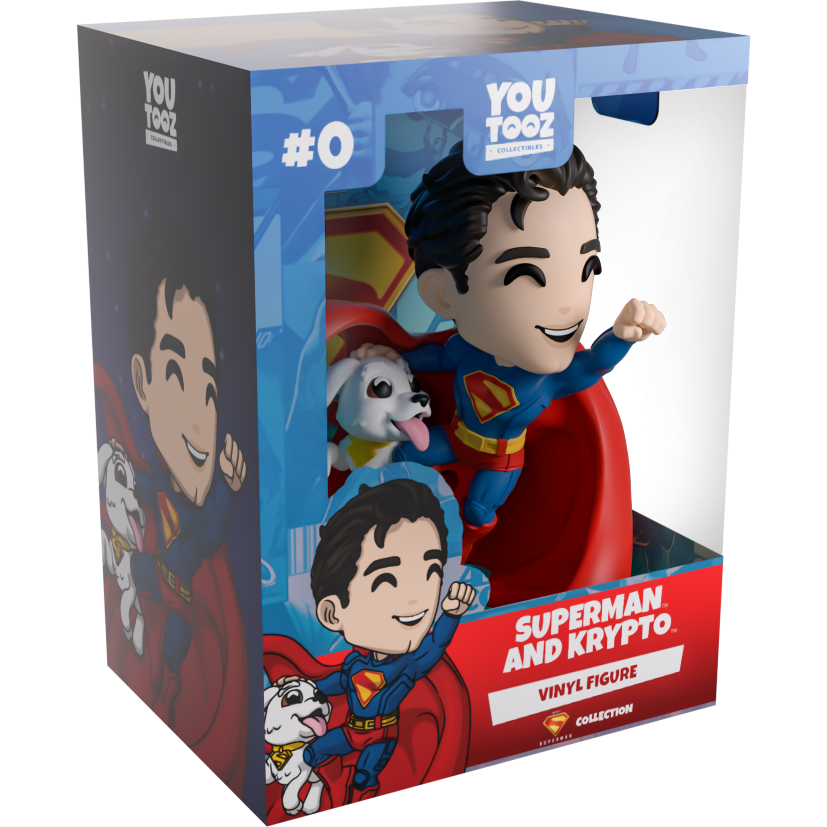 Youtooz Youtooz DC Comics Vinyl Figure Superman & Krypto 13 cm