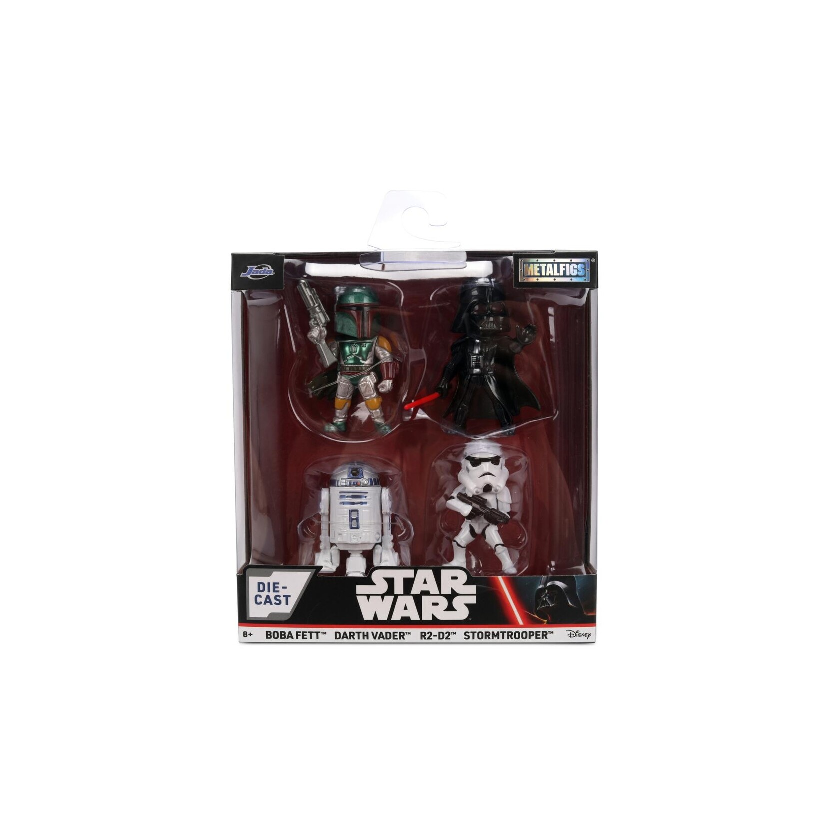 Jada Jada Star Wars Nano Metalfigs Diecast Mini Figures 4-Pack 4 cm