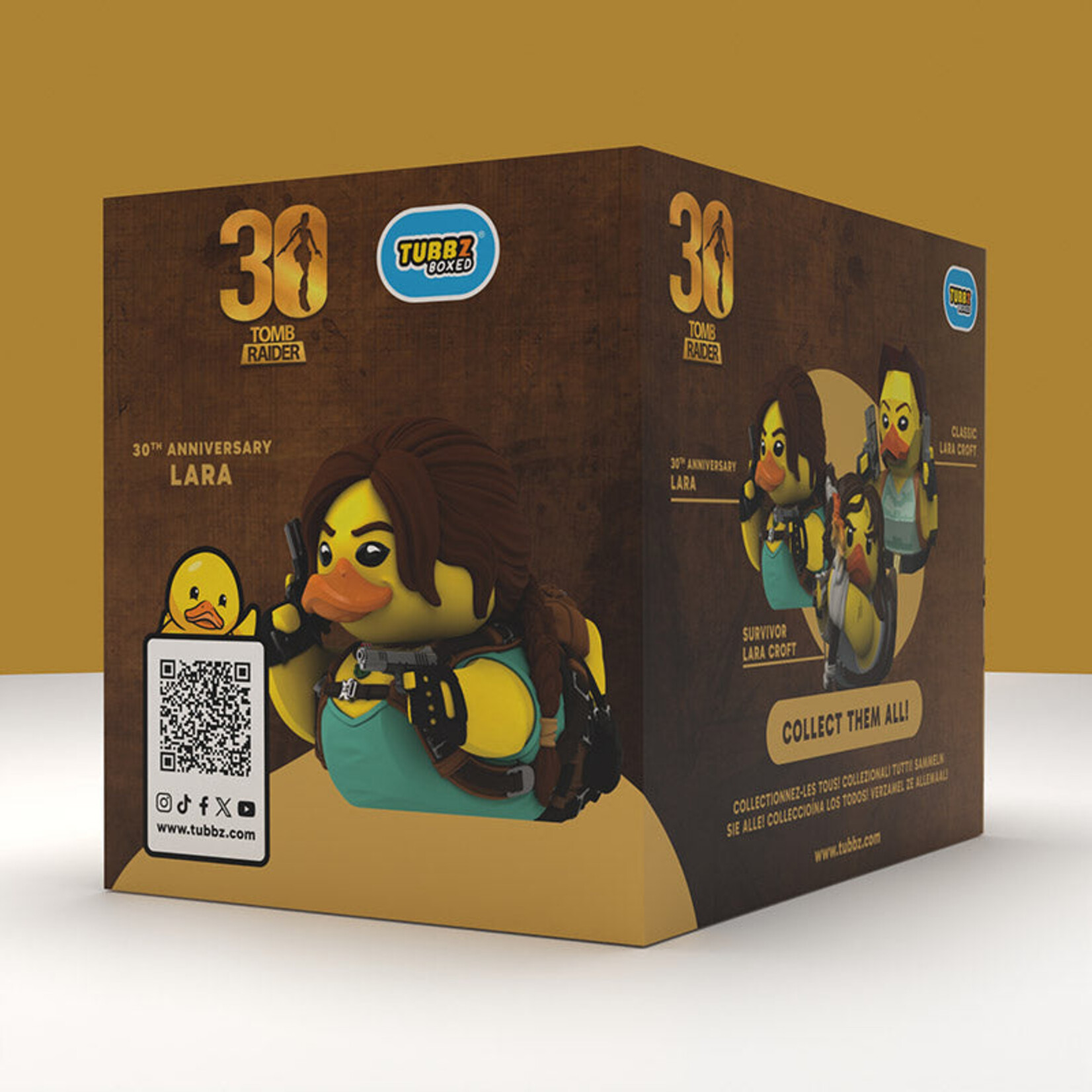 TUBBZ TUBBZ Tomb Raider Cosplaying Duck Lara Croft 10 cm