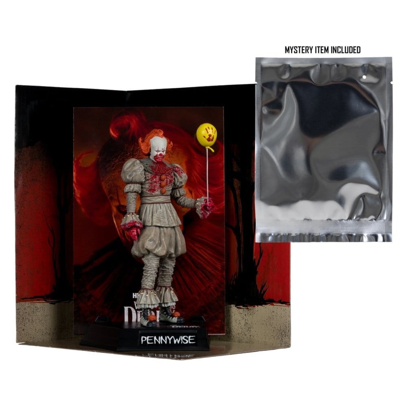 McFarlane Toys McFarlane Toys It: Welcome to Derry Movie Maniacs PVC Statue Pennywise (Bloody) 16 cm