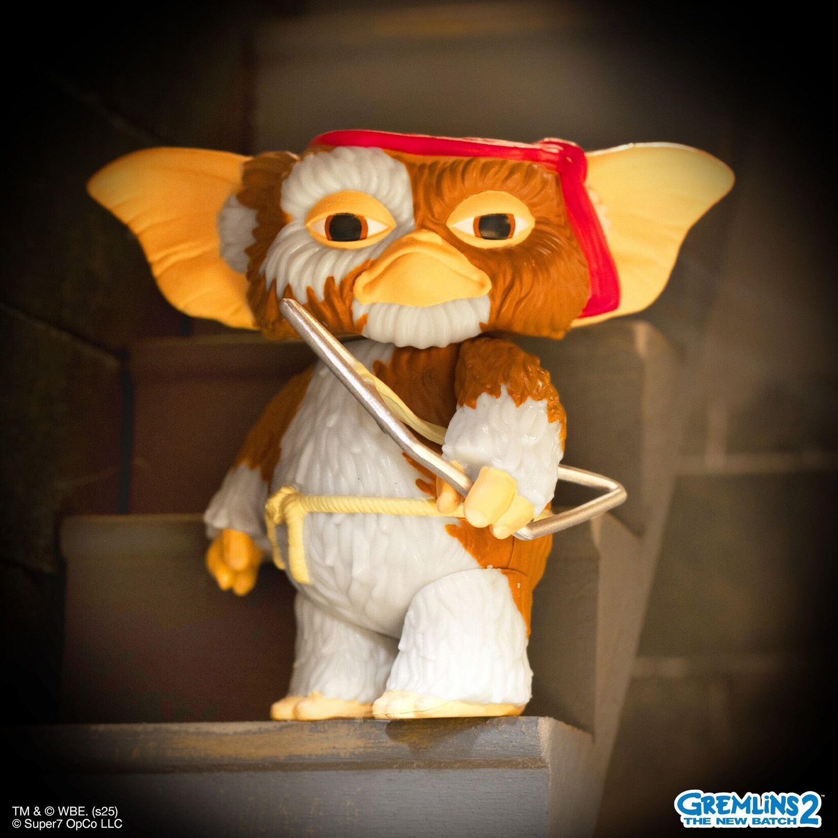 Super7 Super7 Gremlins 2 ReAction Action Figure Gizmo (Battle Ready Character Card) 12 cm