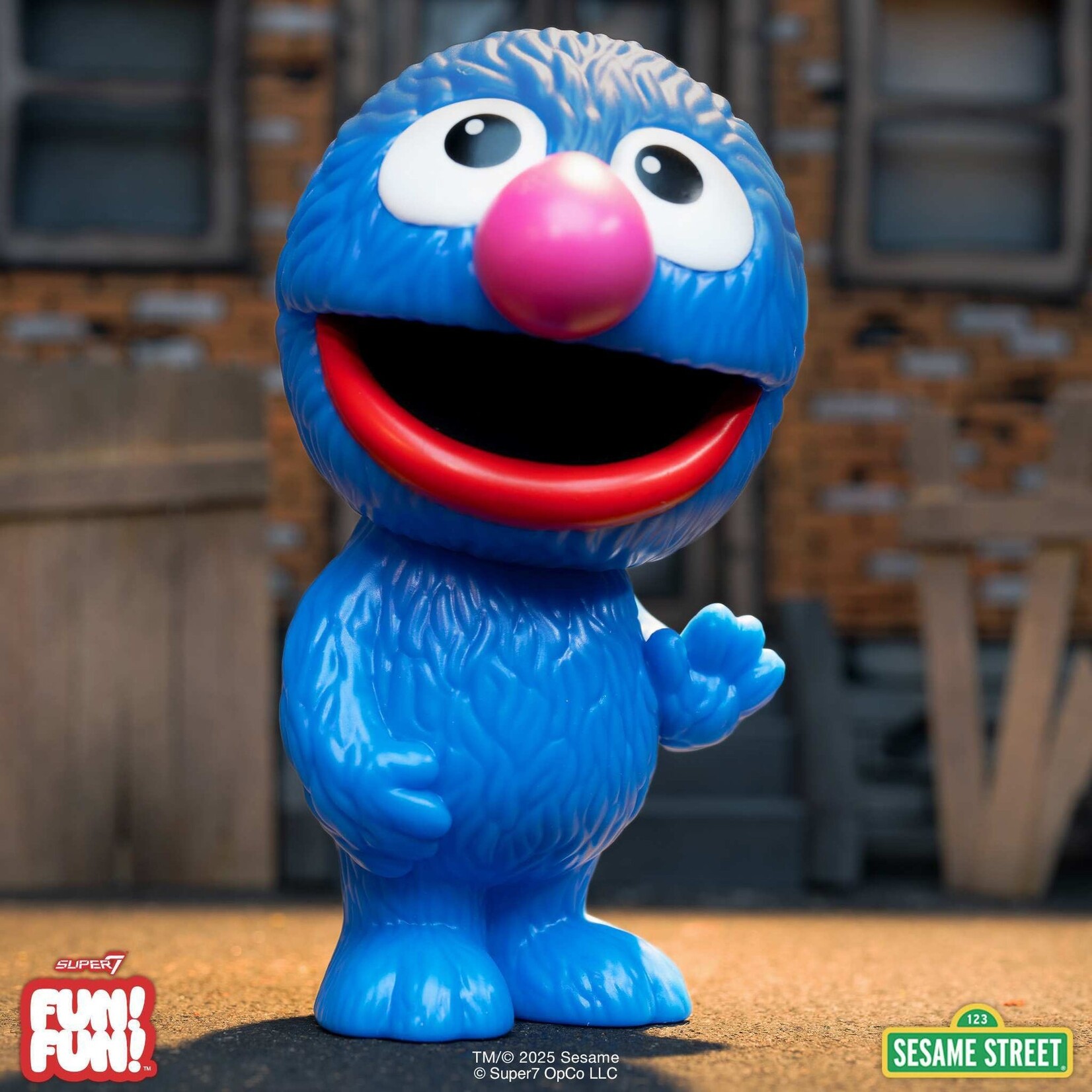 Super7 Super7 Sesame Street Soft Vinyl Figure Grover 18 cm