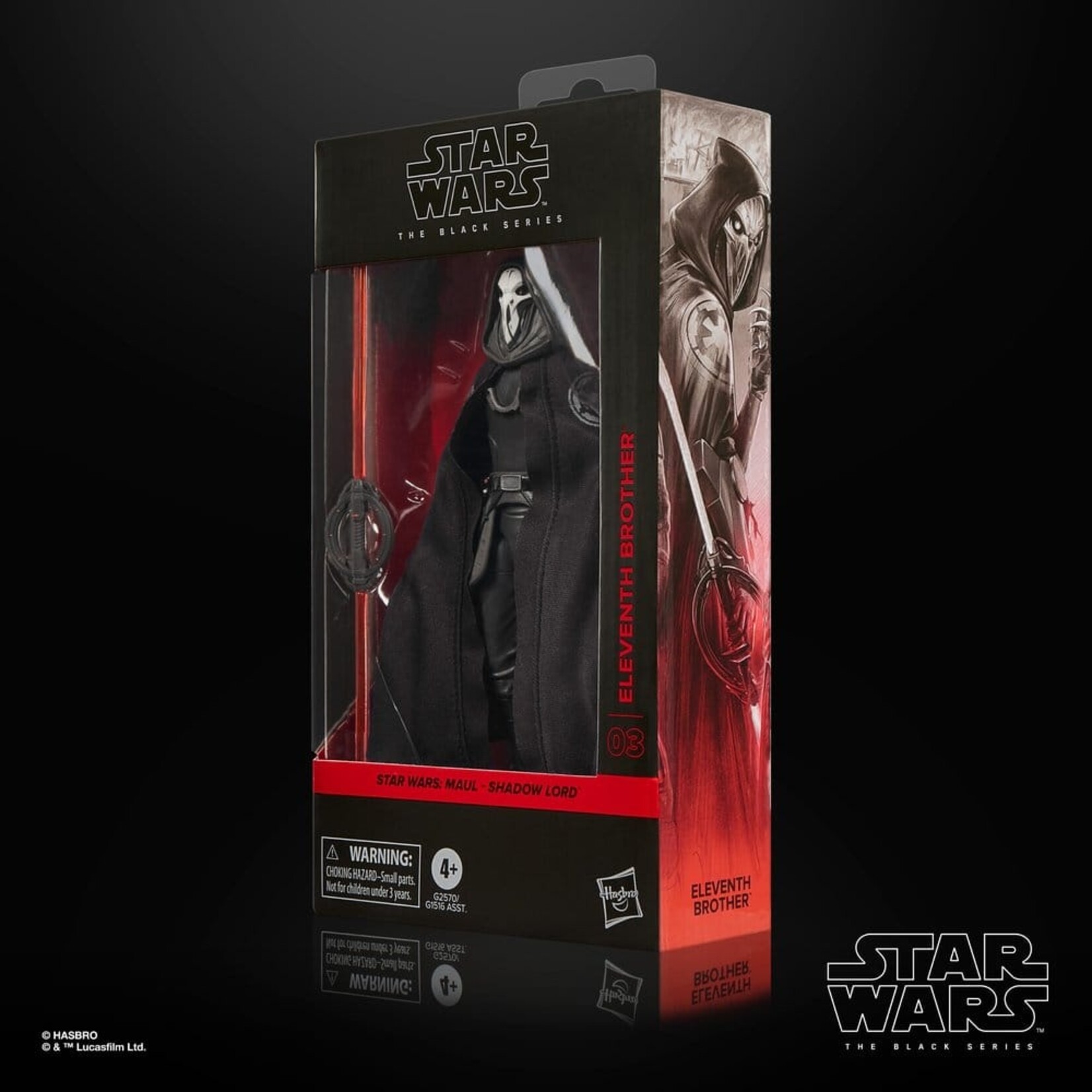 Hasbro Hasbro Star Wars Maul Black Series Action Figure Eleventh Brother 15 cm