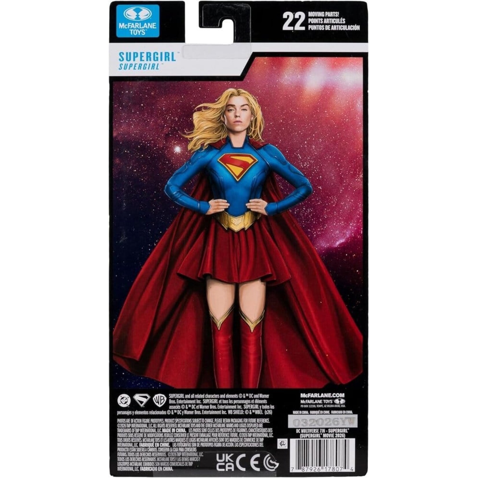 McFarlane Toys McFarlane Toys DC Comics Supergirl (2026) Action Figure Supergirl (Hero Costume) 18 cm