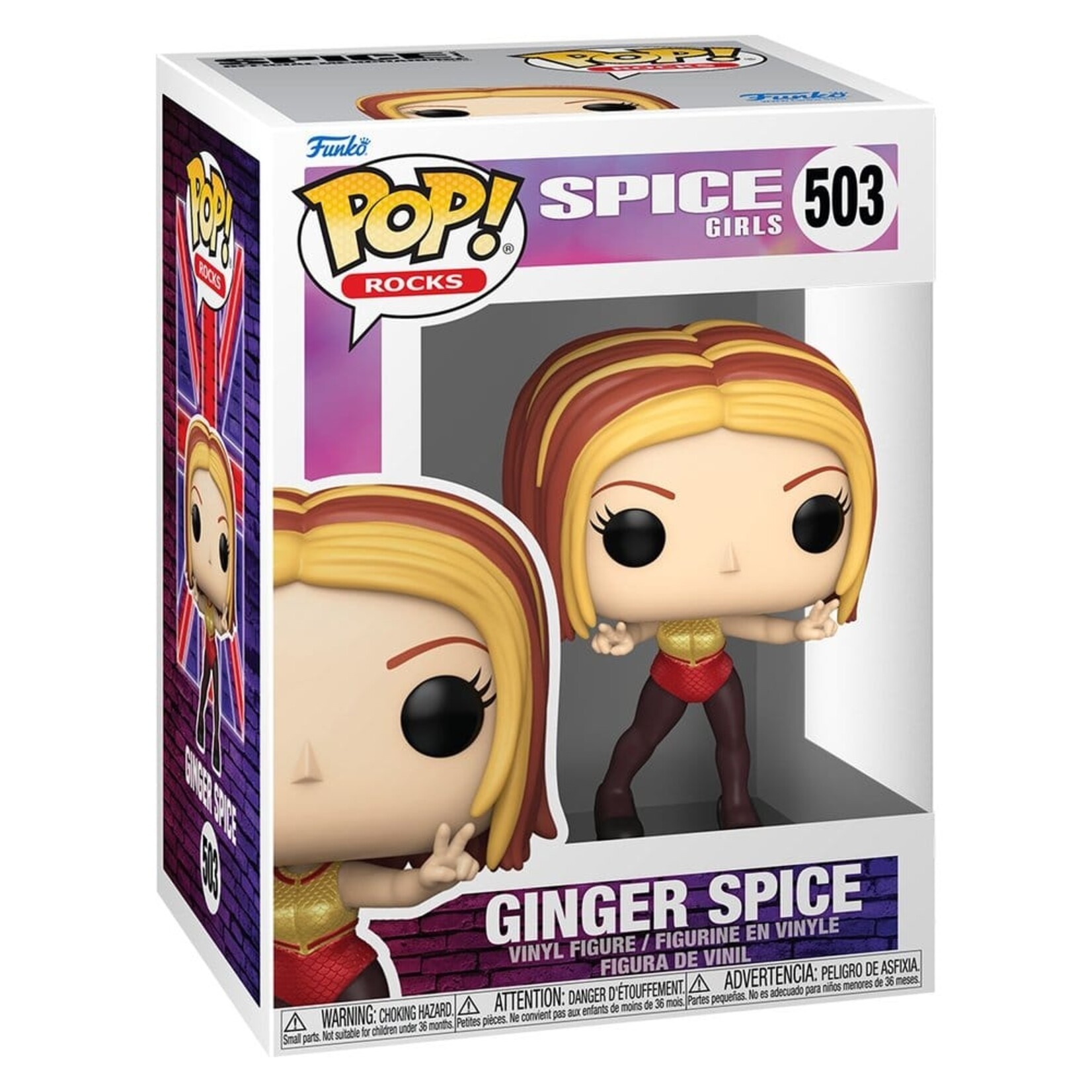 Funko Funko Spice Girls POP! Rocks Vinyl Figure Ginger Spice 9 cm