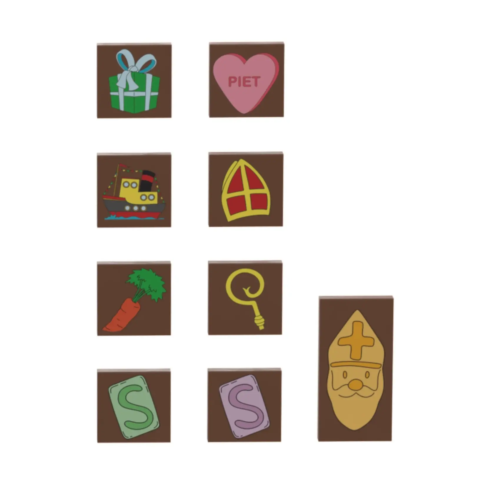 Sintbricks Sintbricks Build Your Own Chocolate Letter