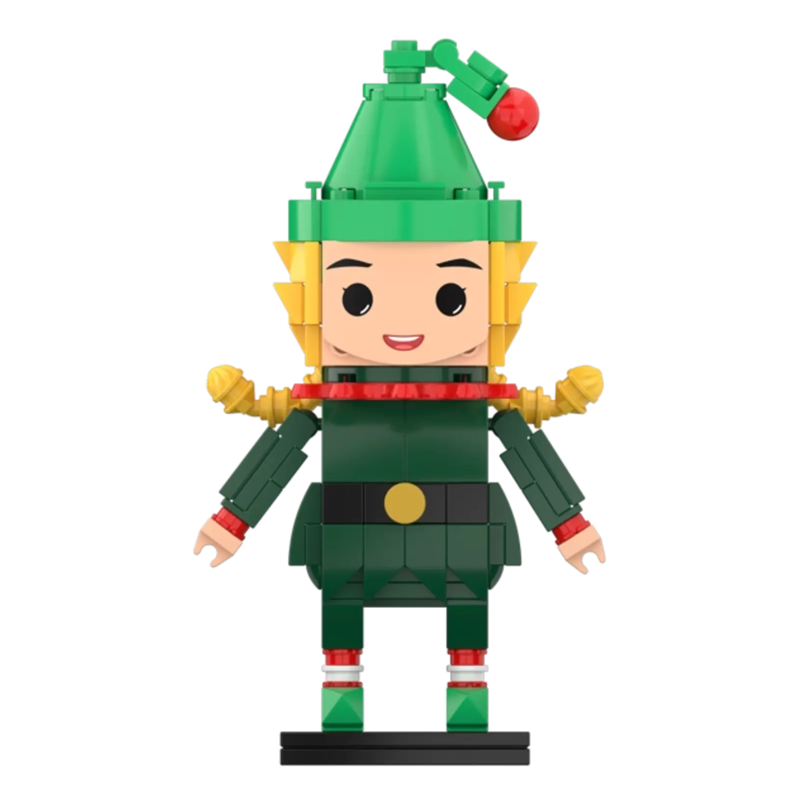 Sintbricks Sintbricks Build Your Own Santa, Elf & Rudolph