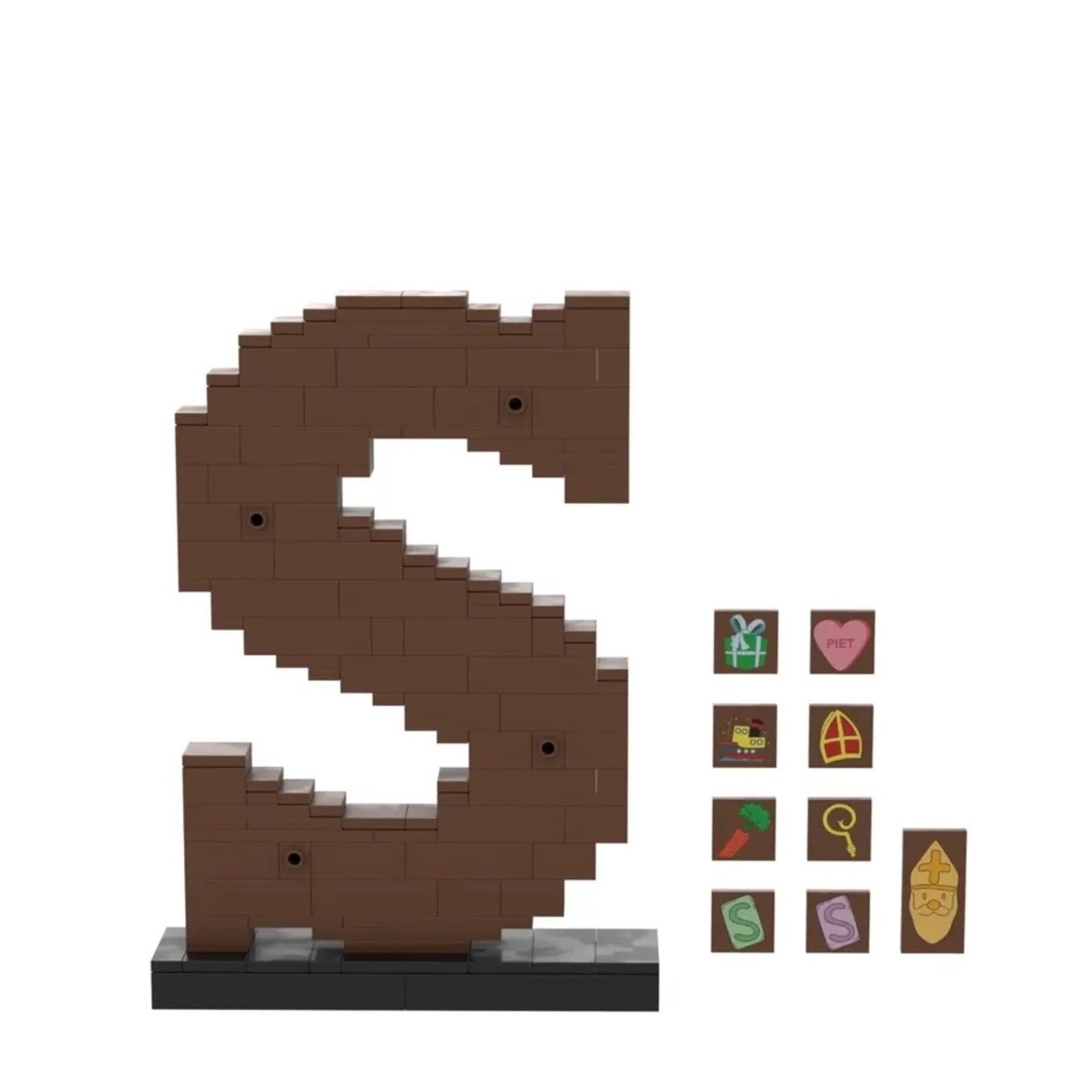 Sintbricks Sintbricks Build Your Own Chocolate Letter