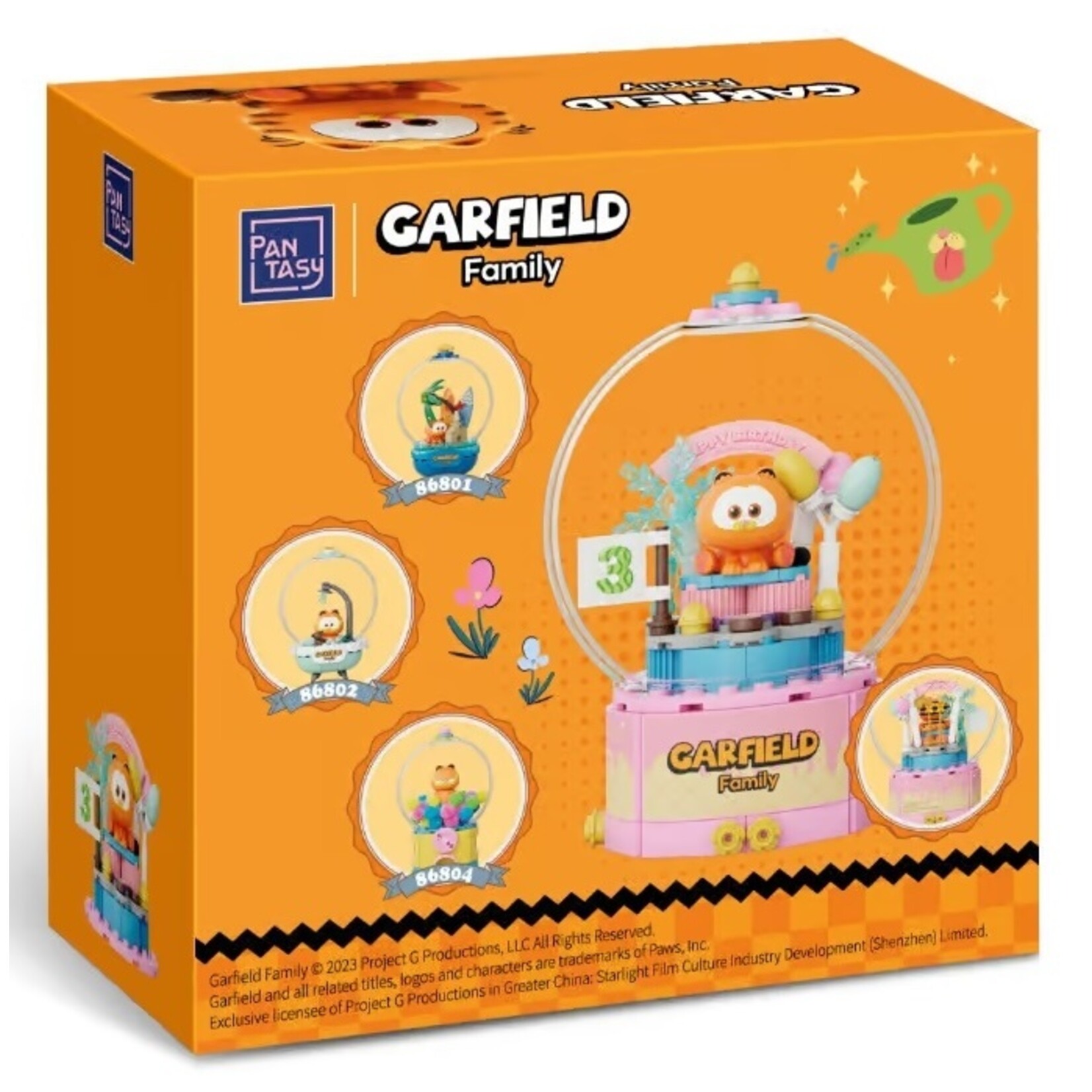 Pantasy Pantasy Garfield Birthday Cake 115pcs (86803)