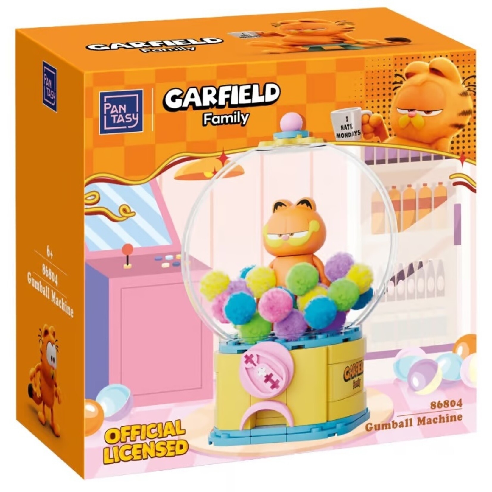 Pantasy Pantasy Garfield Gumball Machine 128pcs (86804)