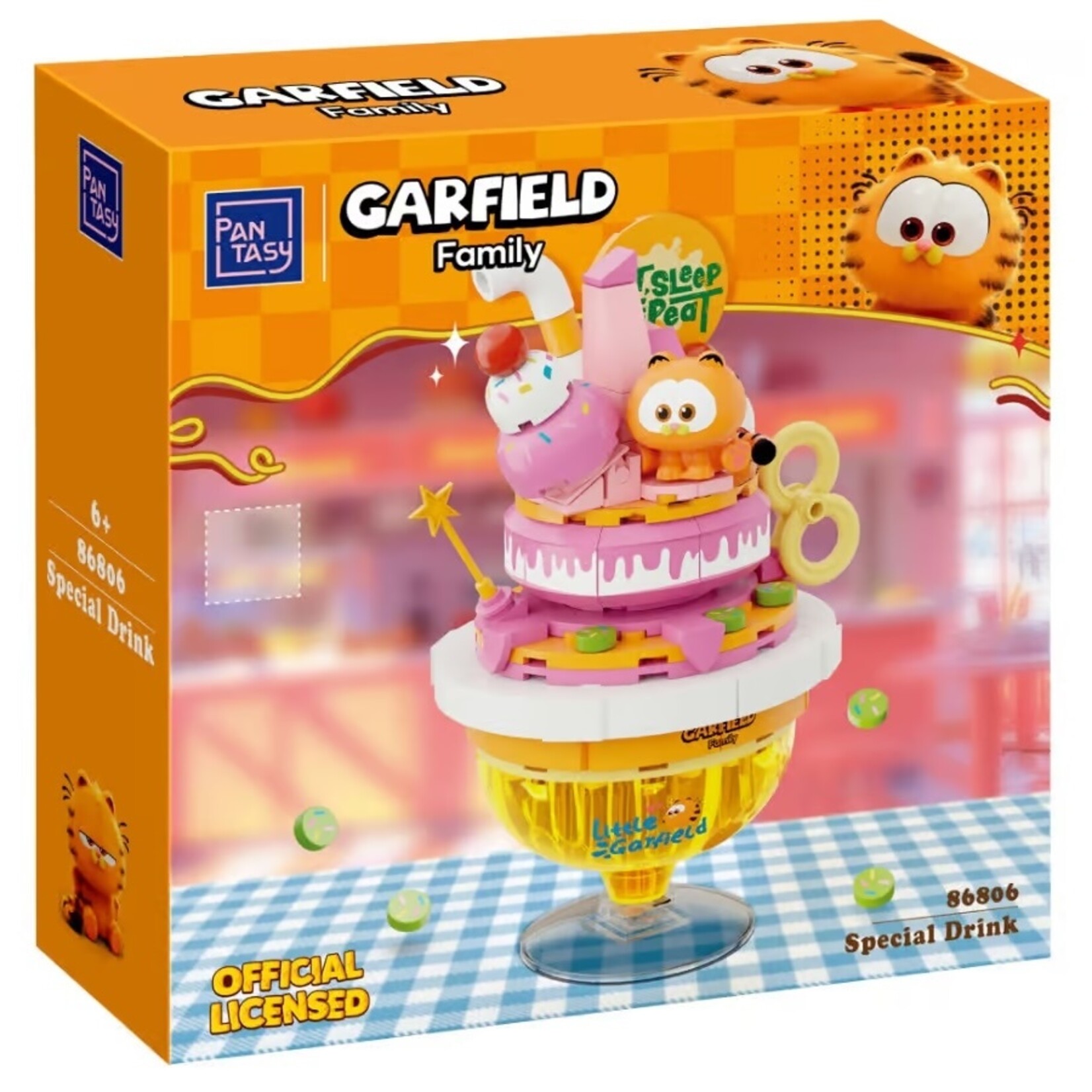 Pantasy Pantasy Garfield Special Drink 146pcs (86806)