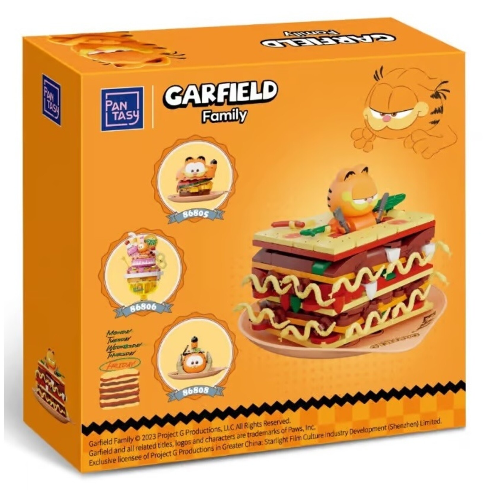 Pantasy Pantasy Garfield Lasagna 205pcs (86807)