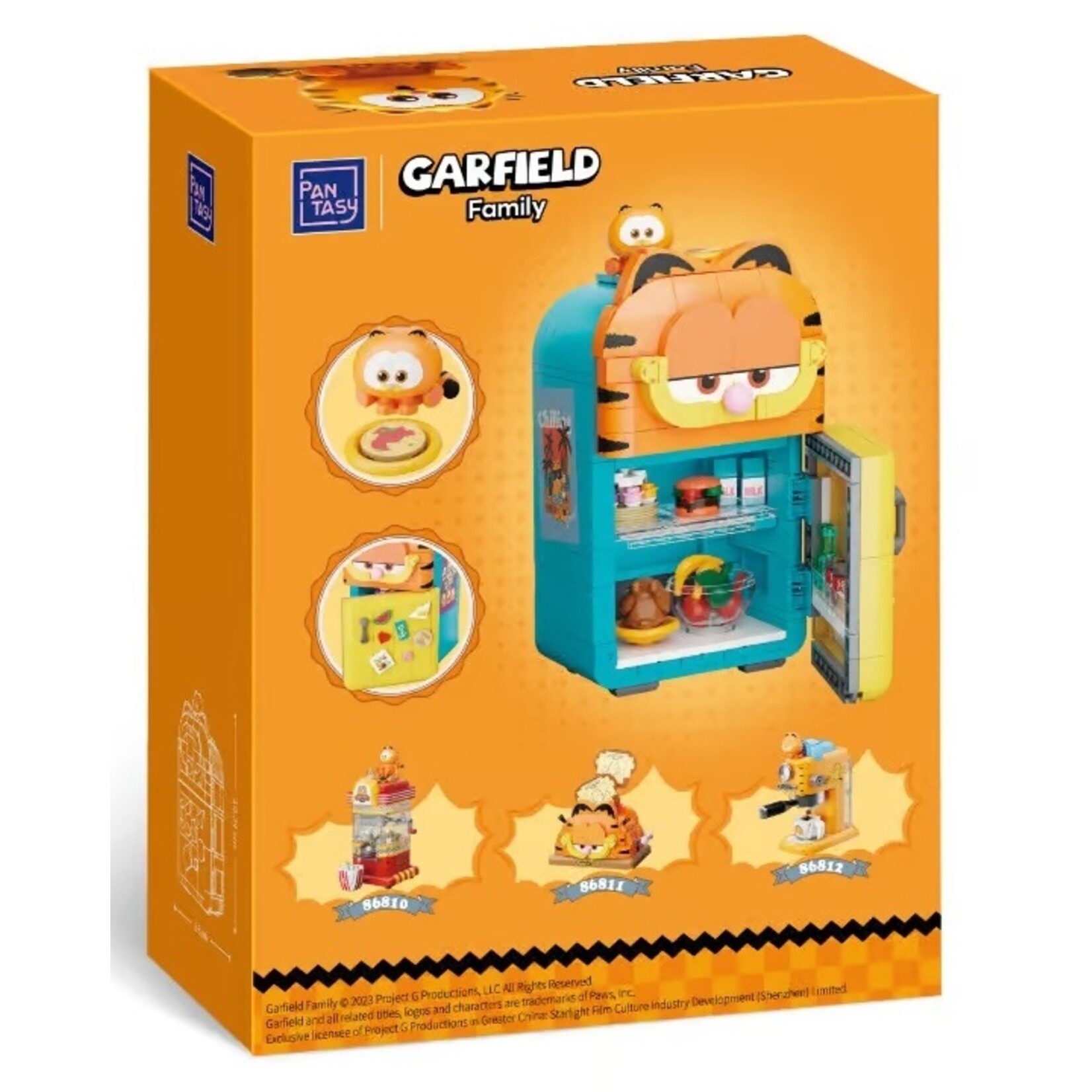 Pantasy Pantasy Garfield Fridge 272pcs (86809)