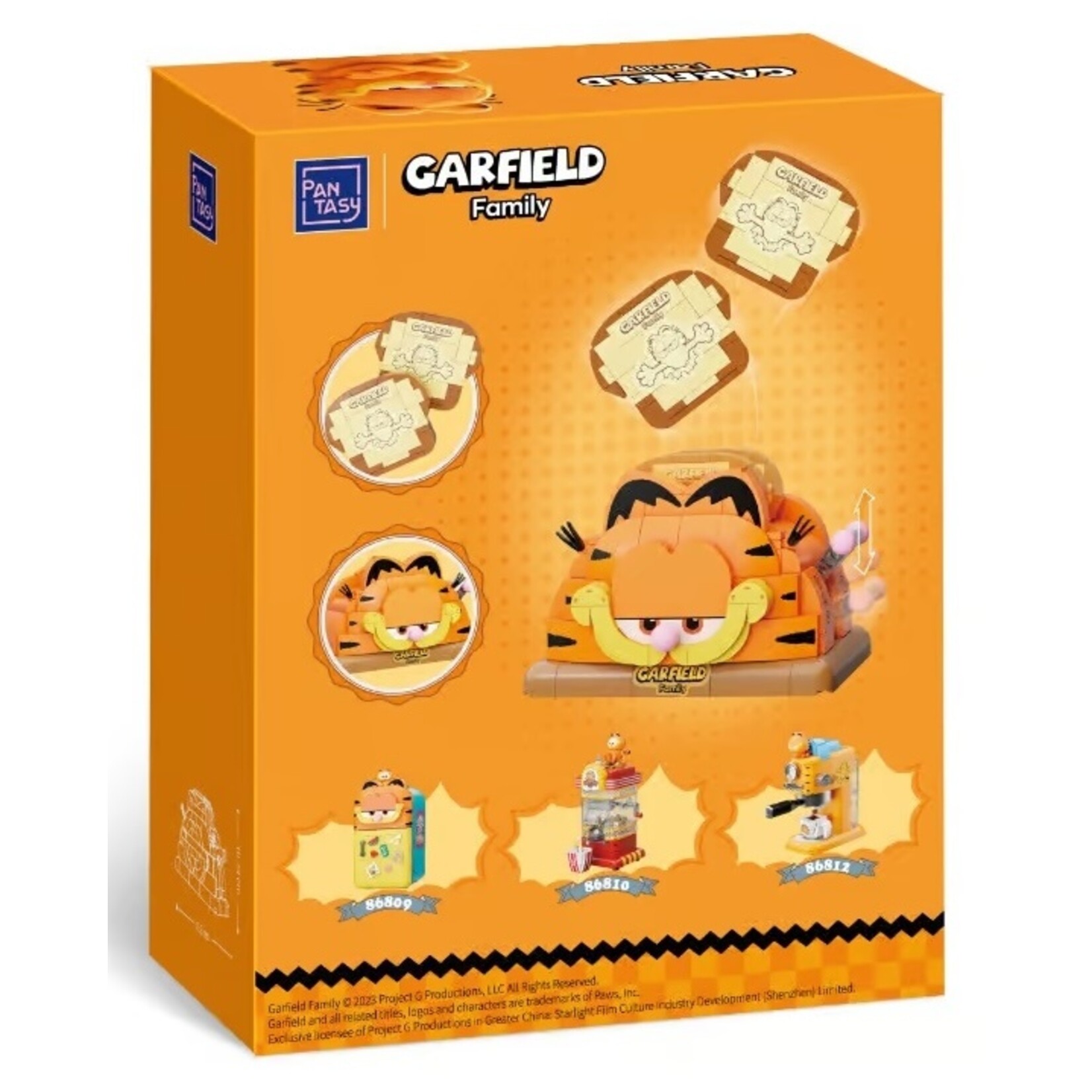 Pantasy Pantasy Garfield Toaster 282pcs (86811)
