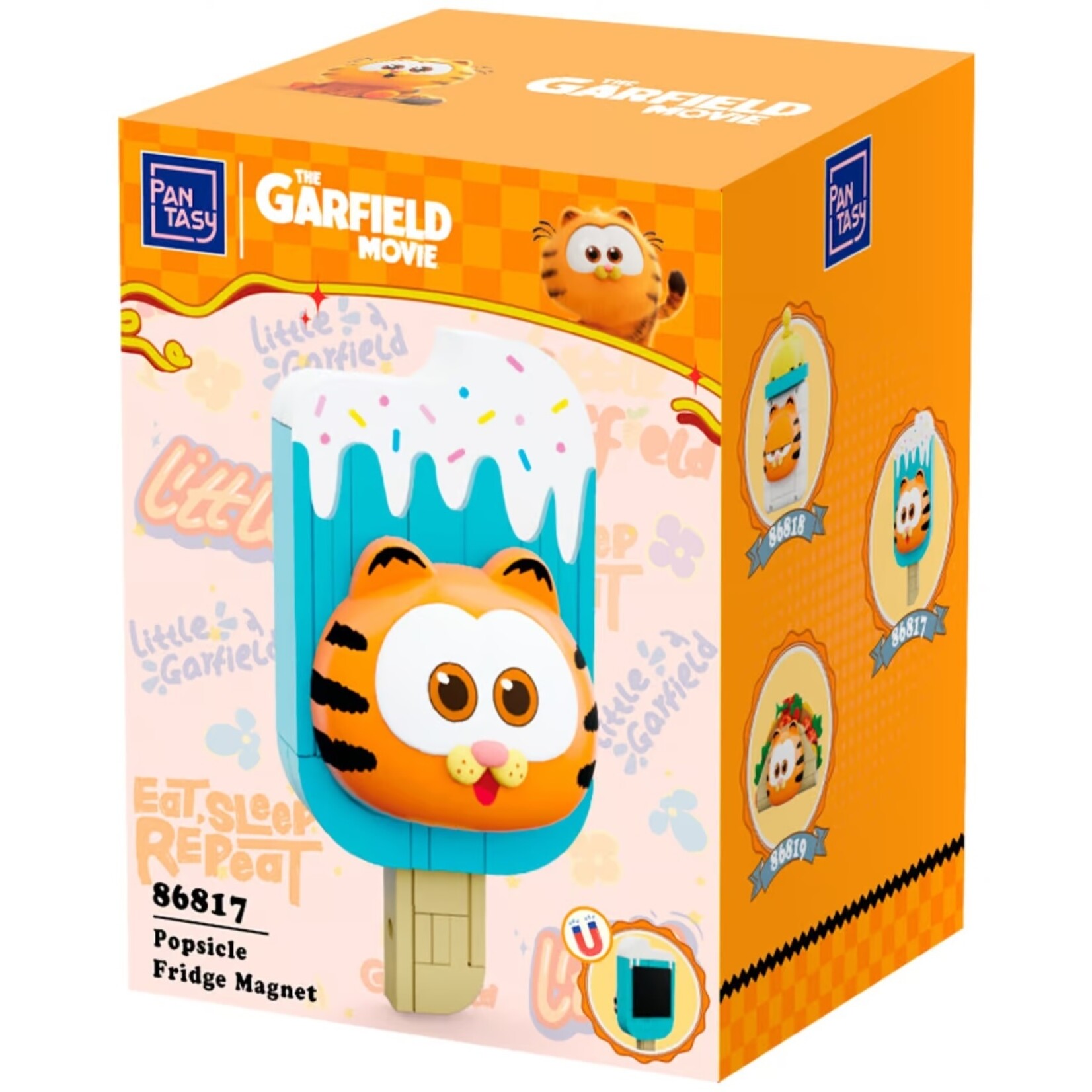 Pantasy Pantasy Garfield Popsicle Fridge Magnet 47pcs (86817)
