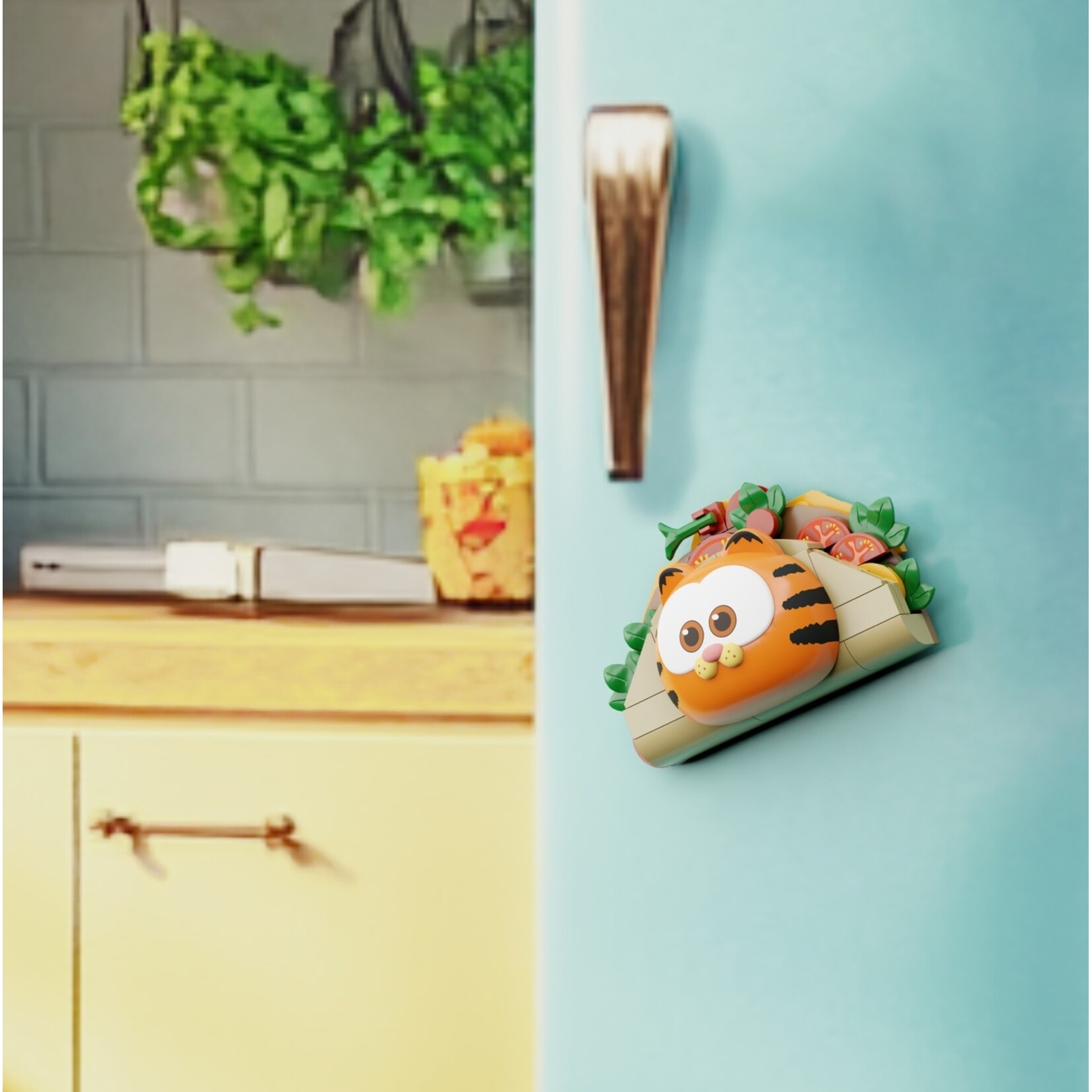 Pantasy Pantasy Garfield Taco Fridge Magnet 51pcs (86819)
