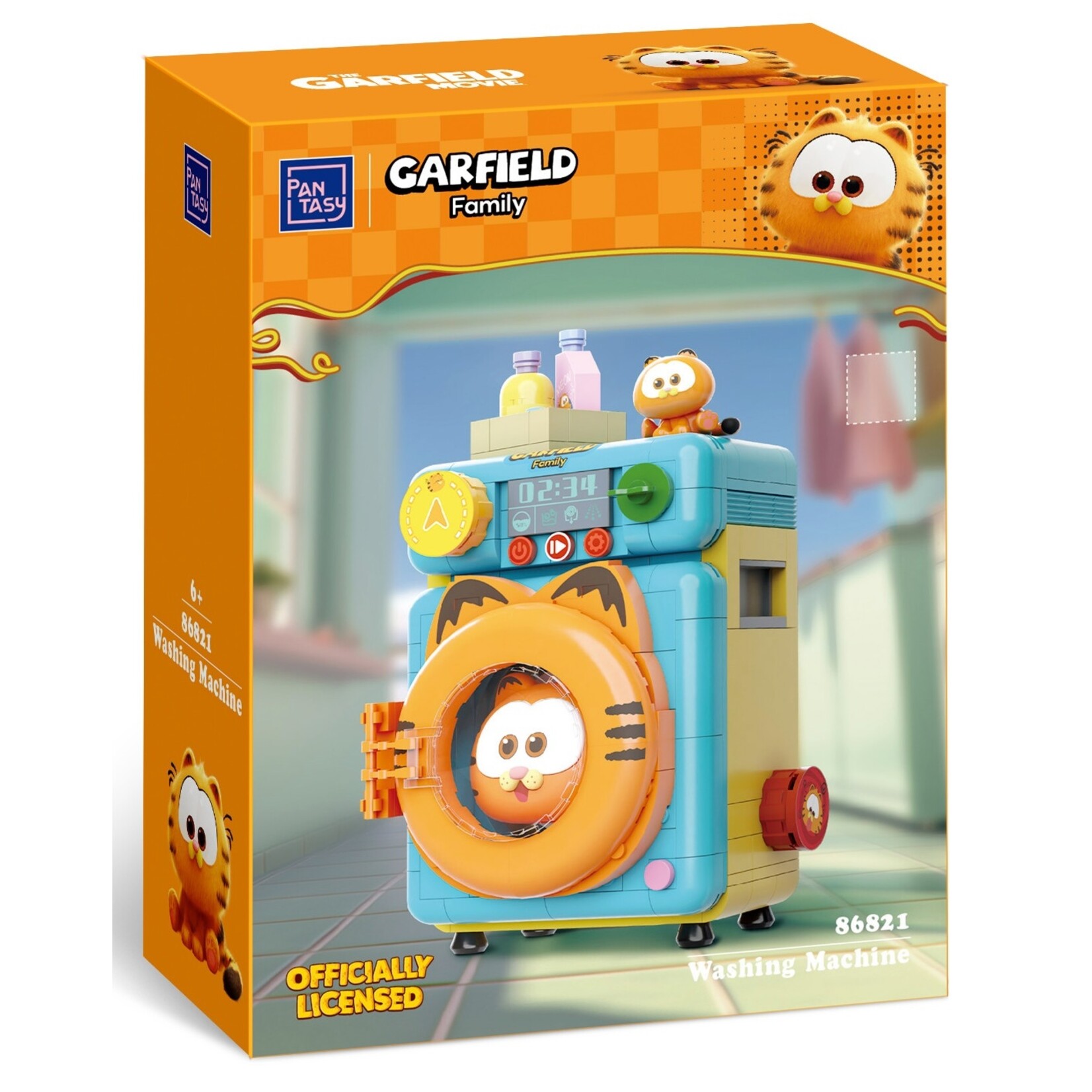 Pantasy Pantasy Garfield Washing Machine 284pcs (86821)