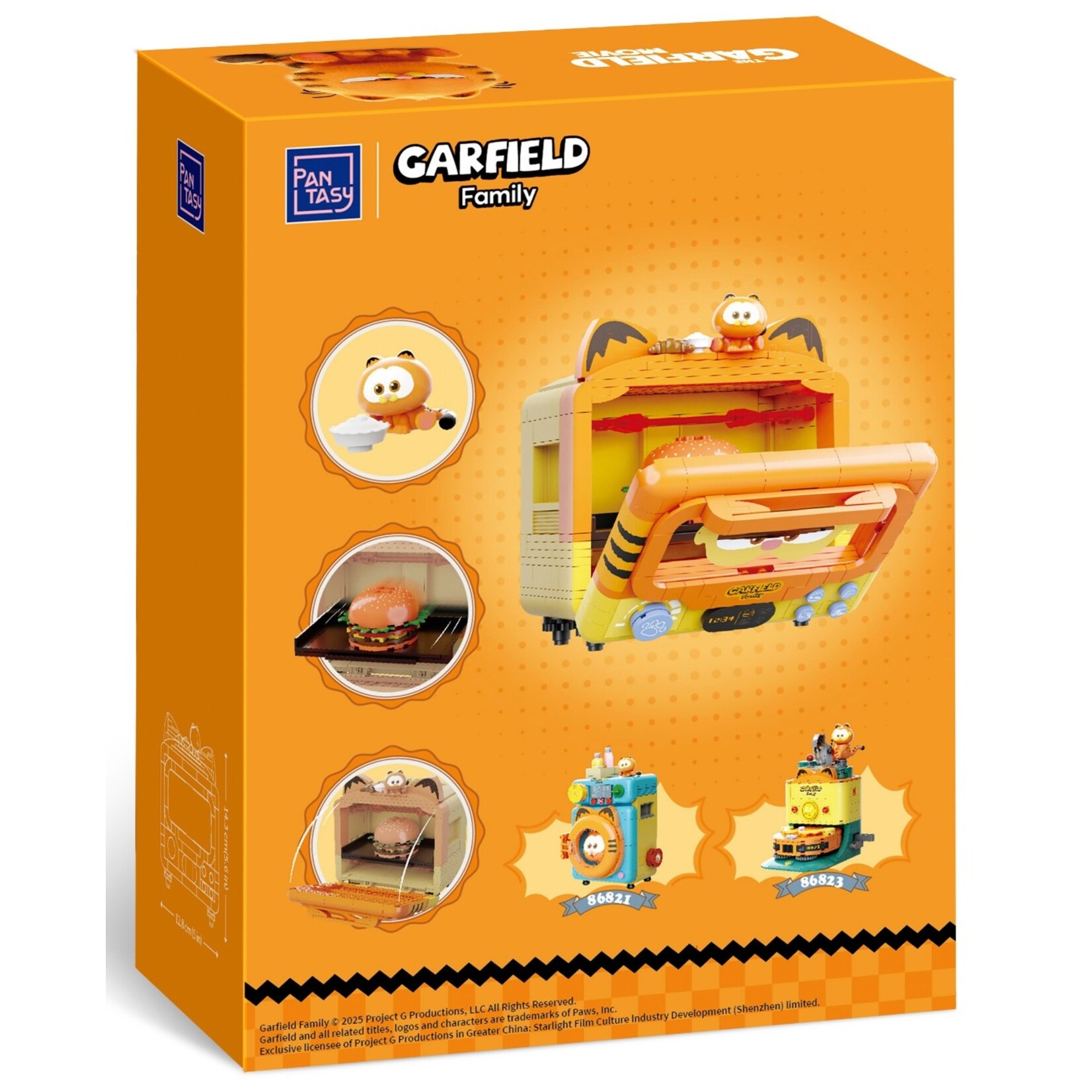 Pantasy Pantasy Garfield Oven 278pcs (86822)