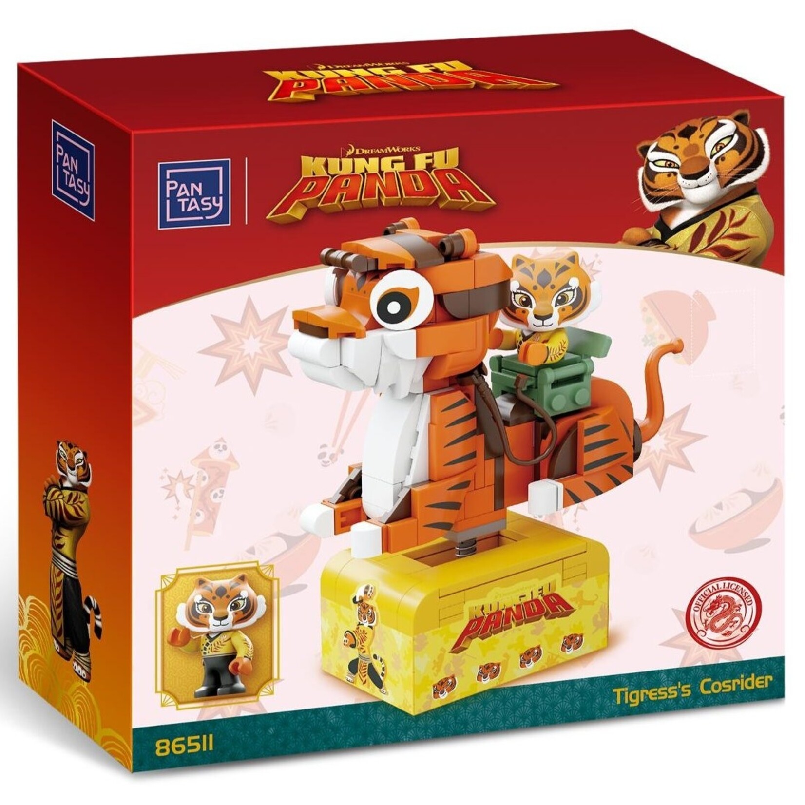 Pantasy Pantasy Kung Fu Panda Tigress’s Cosrider 195pcs (86511)