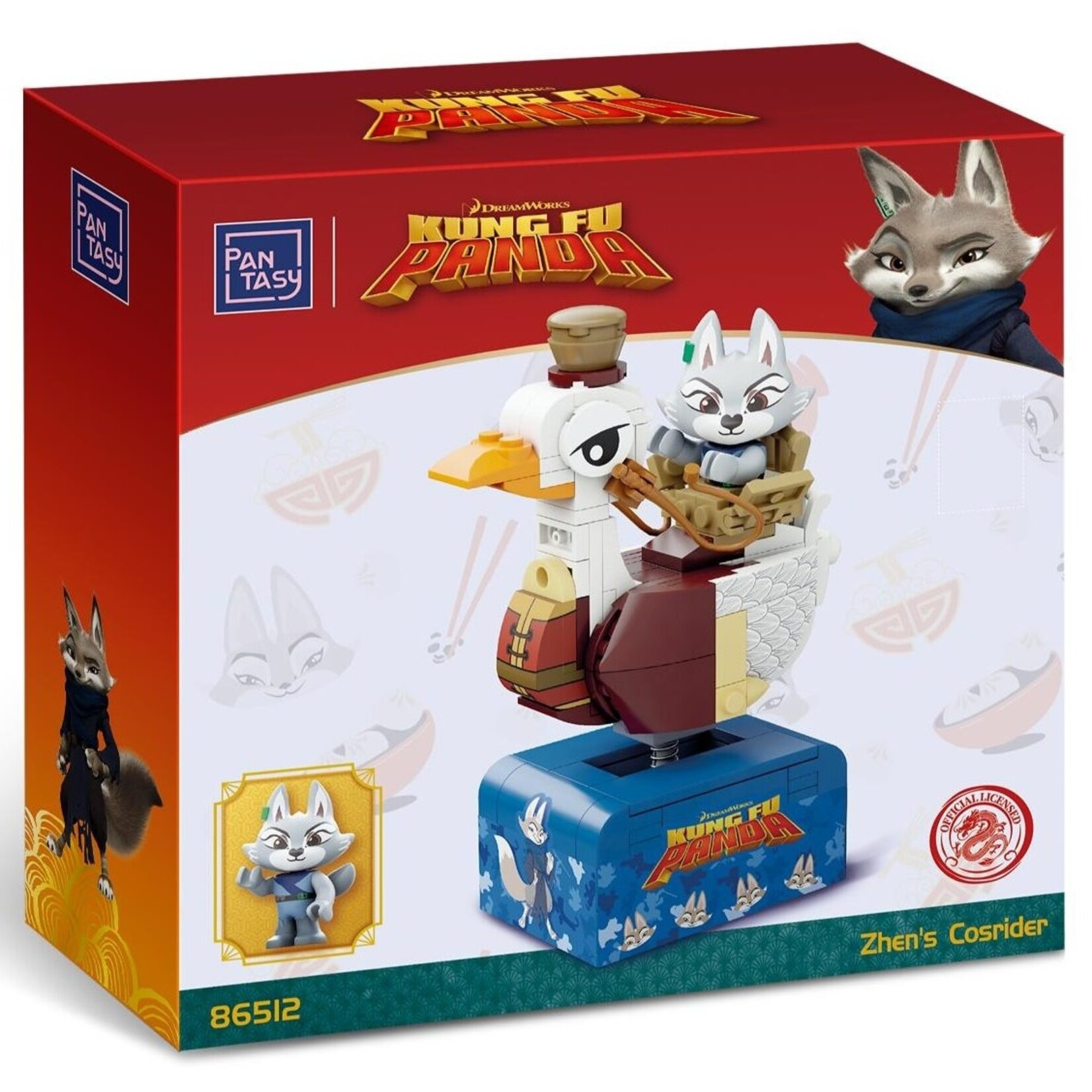 Pantasy Pantasy Kung Fu Panda Zhen's Cosrider 200pcs (86512)