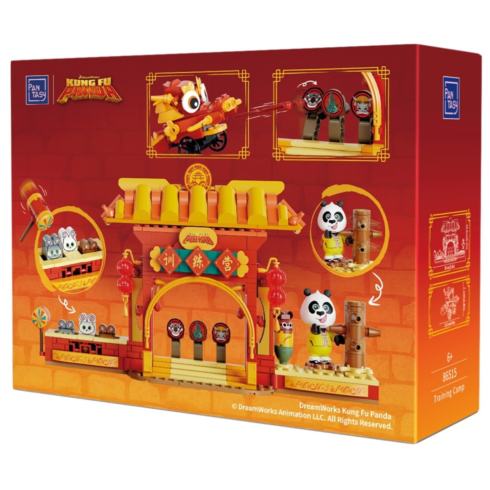 Pantasy Pantasy Kung Fu Panda Training Camp 447pcs (86515)