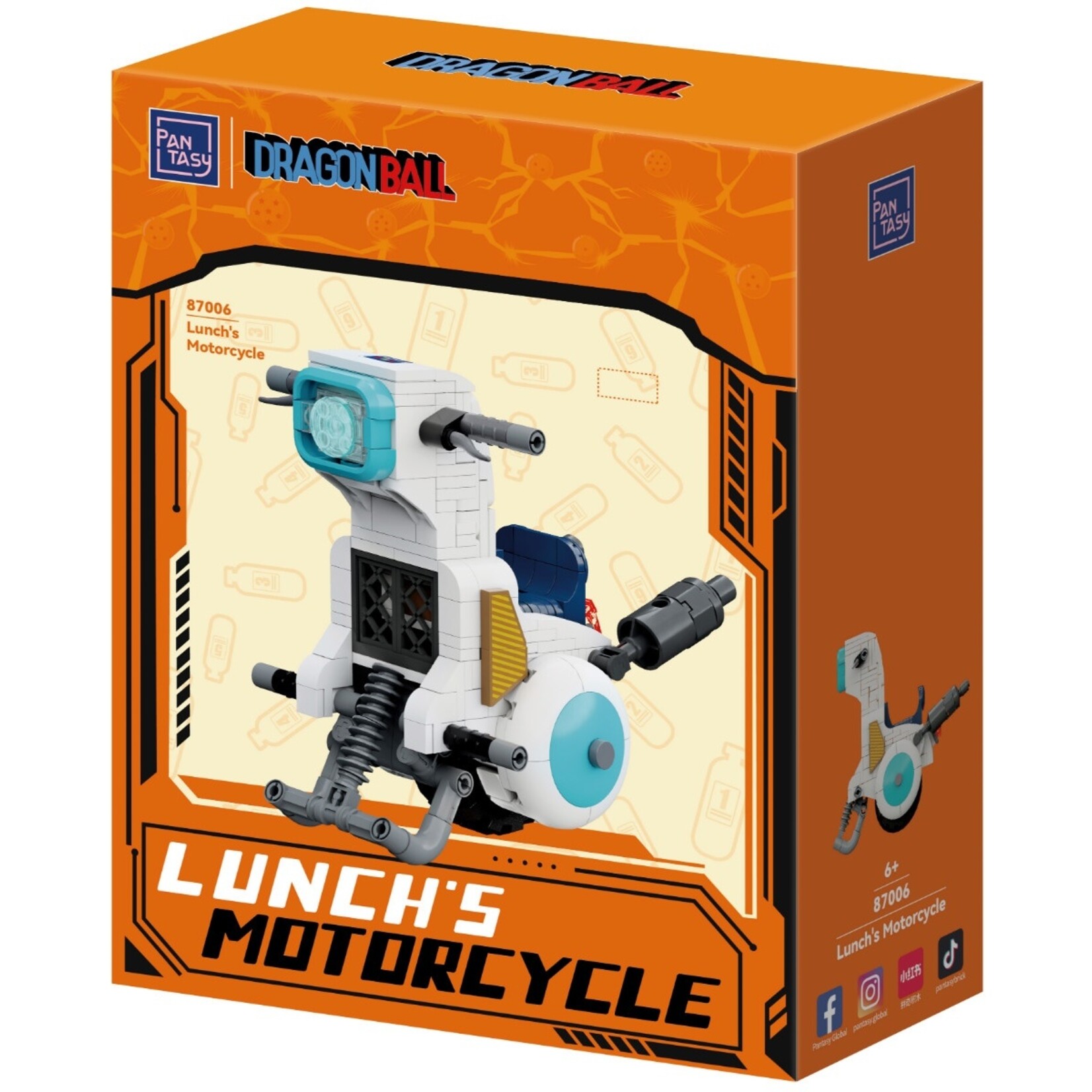 Pantasy Pantasy Dragon Ball Z Lunch’s Motorcycle 325pcs (87006)
