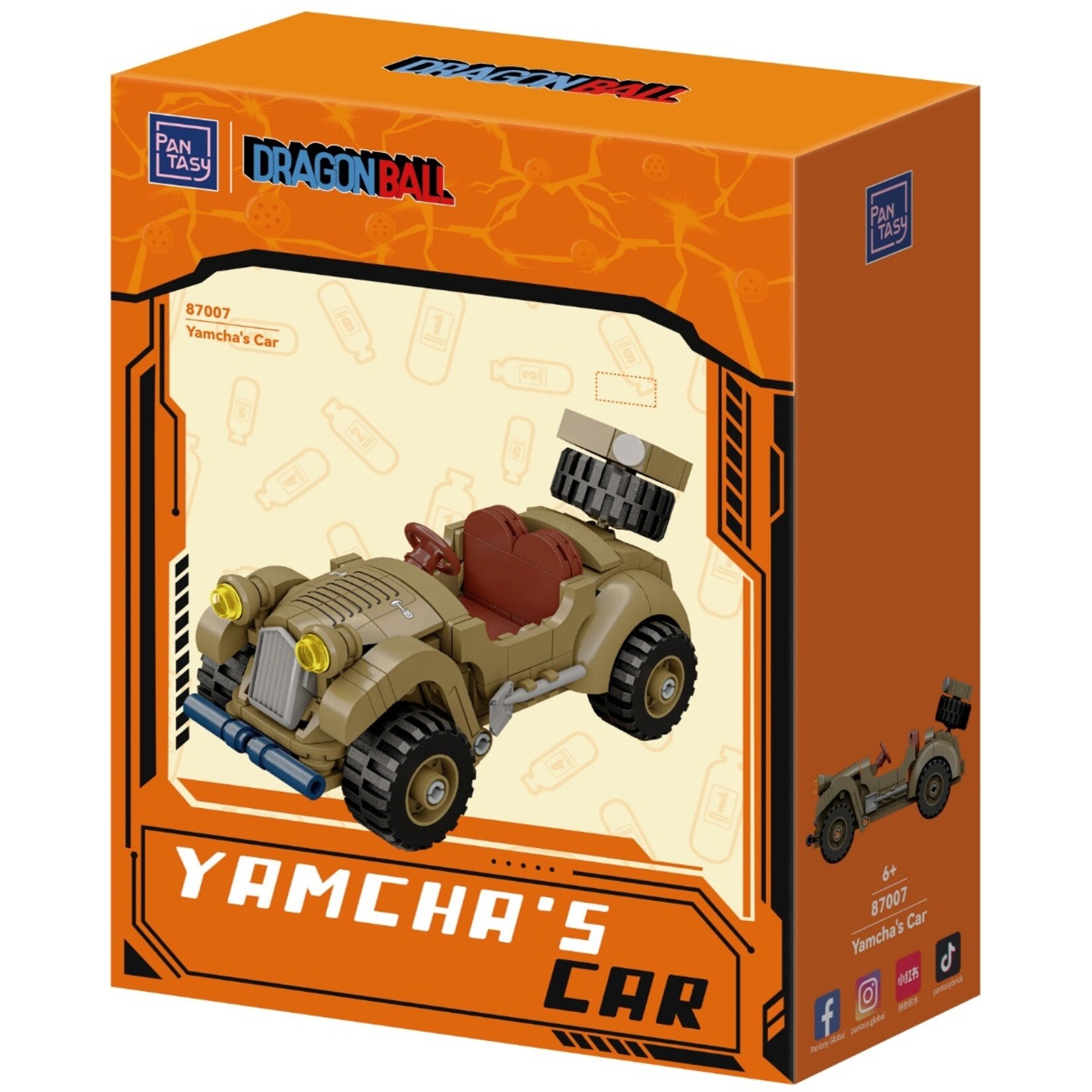 Pantasy Pantasy Dragon Ball Z Yamcha’s Car 203pcs (87007)