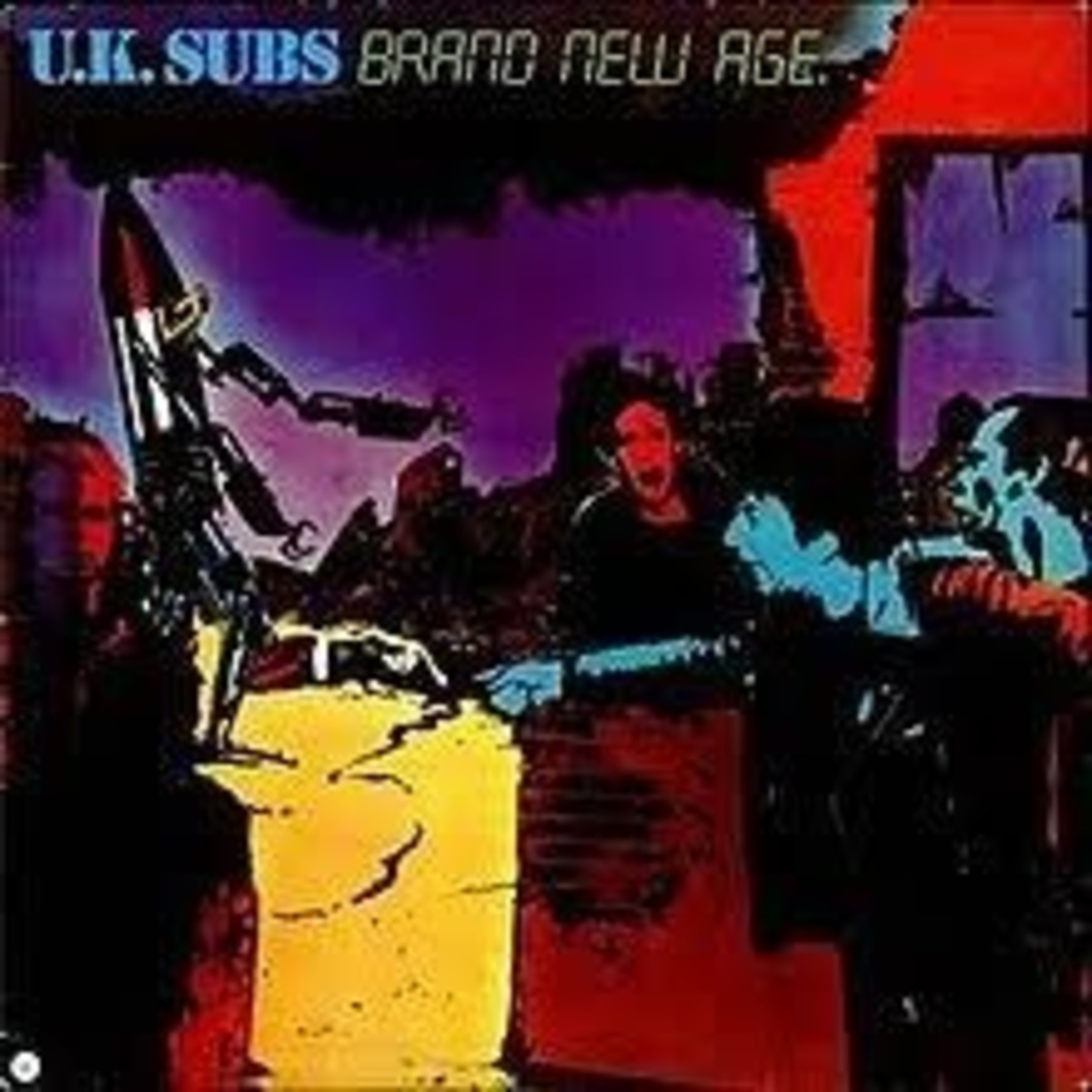 UK SUBS - brand new age 10"ep x 2 (colored)