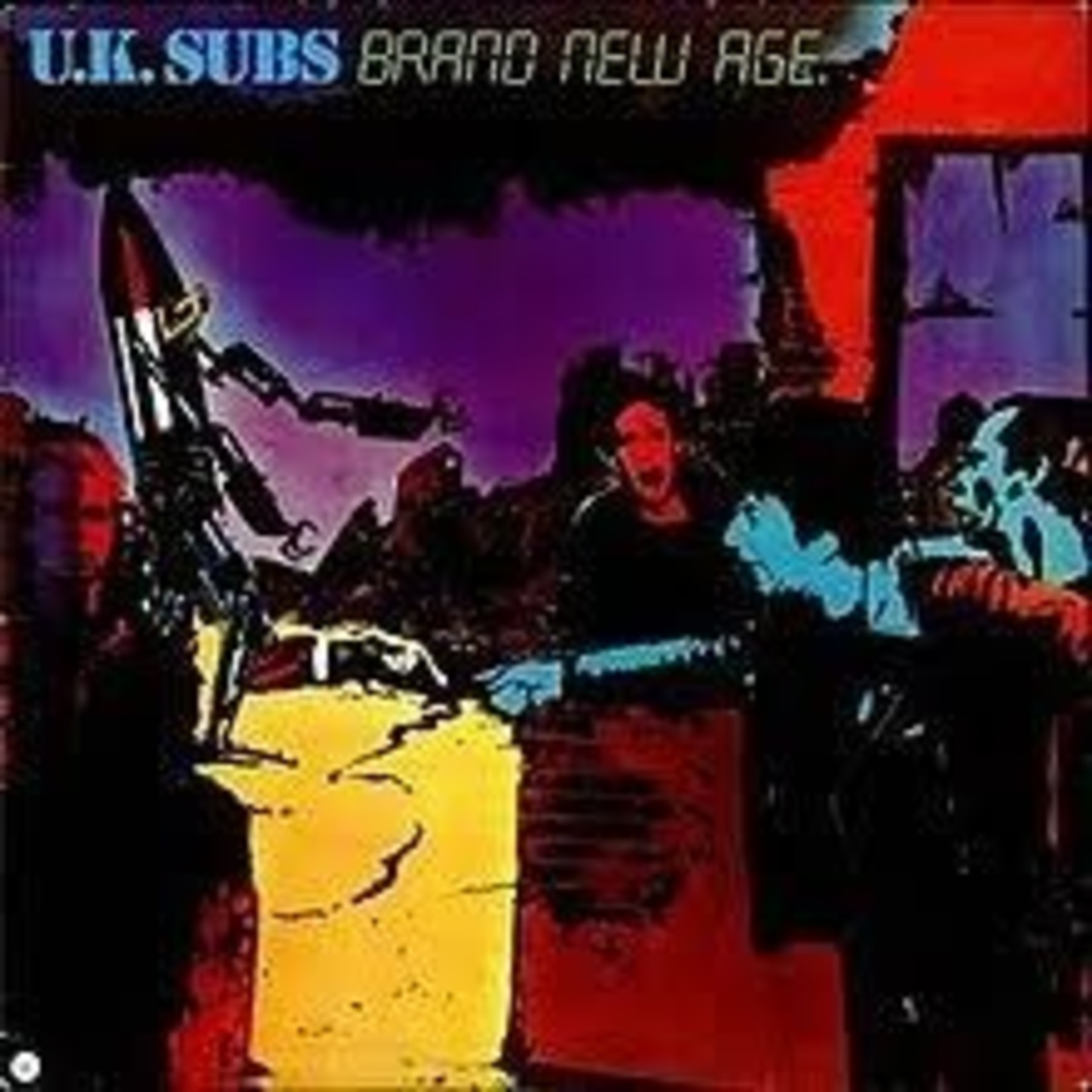 UK SUBS - brand new age 10"ep x 2 (colored)