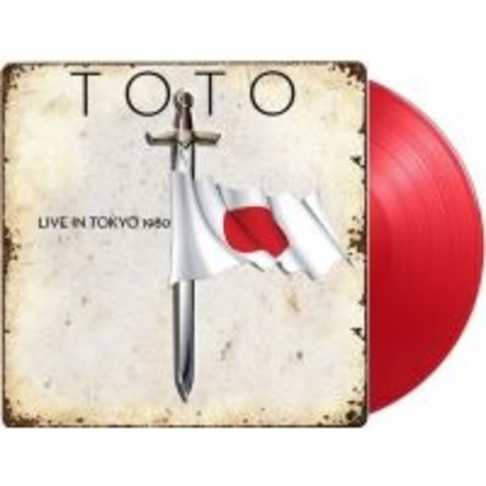 TOTO - live in japan LP (red)