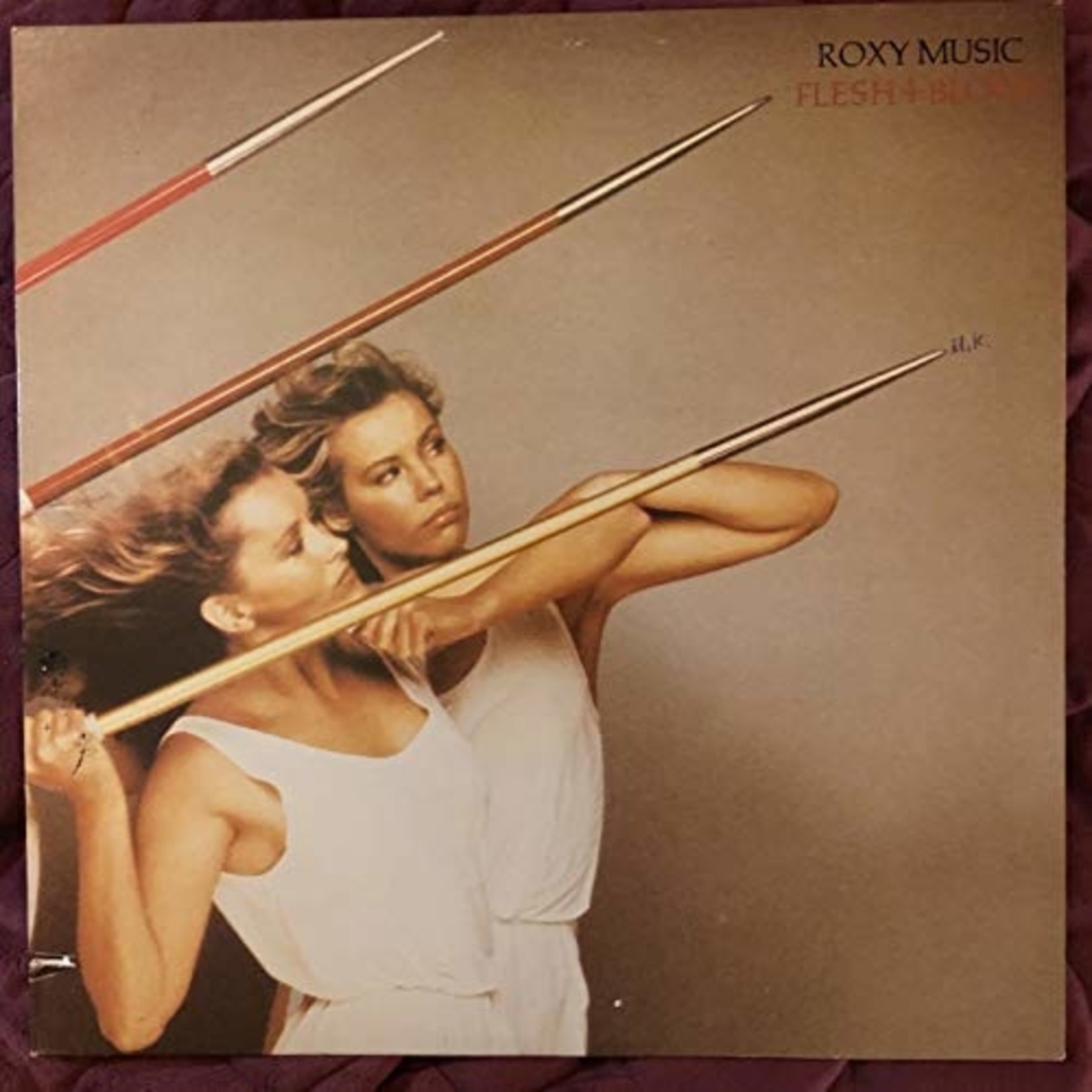 ROXY MUSIC - flesh + blood  LP