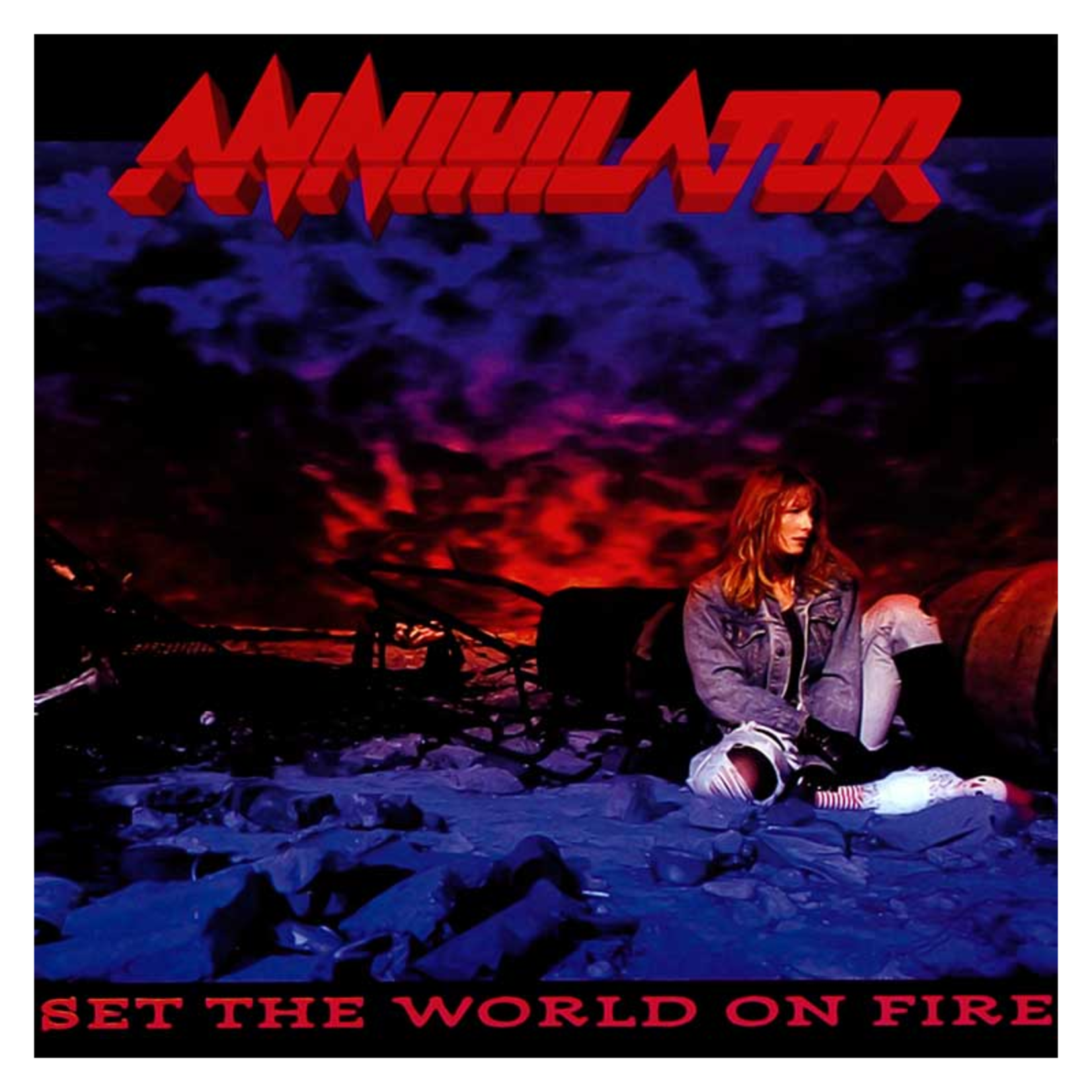 ANNIHILATOR - set the world on fire LP