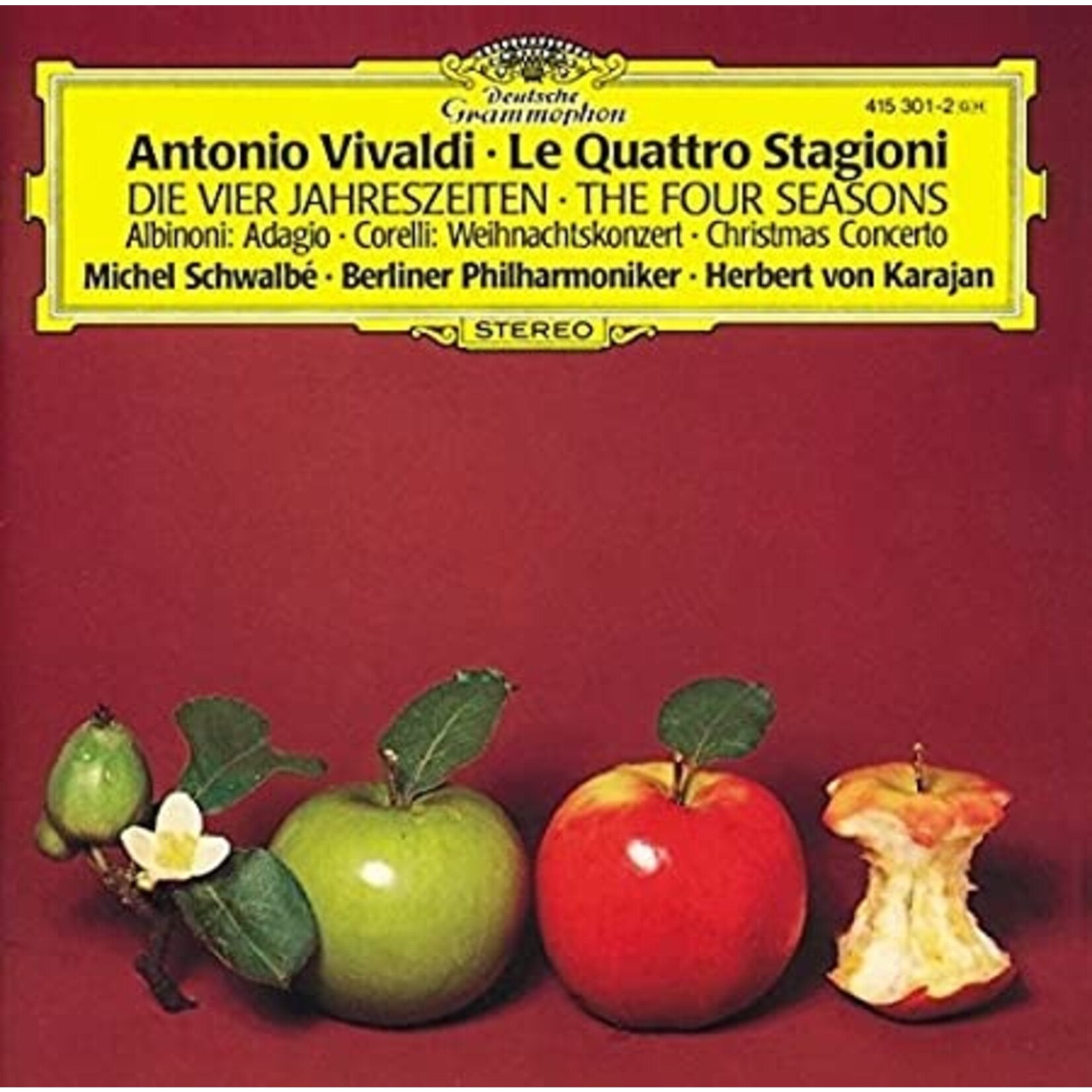 Antonio Vivaldi / Michel Schwalbé • Berliner Philharmoniker • Herbert von Karajan ‎– Le Quattro Stagioni