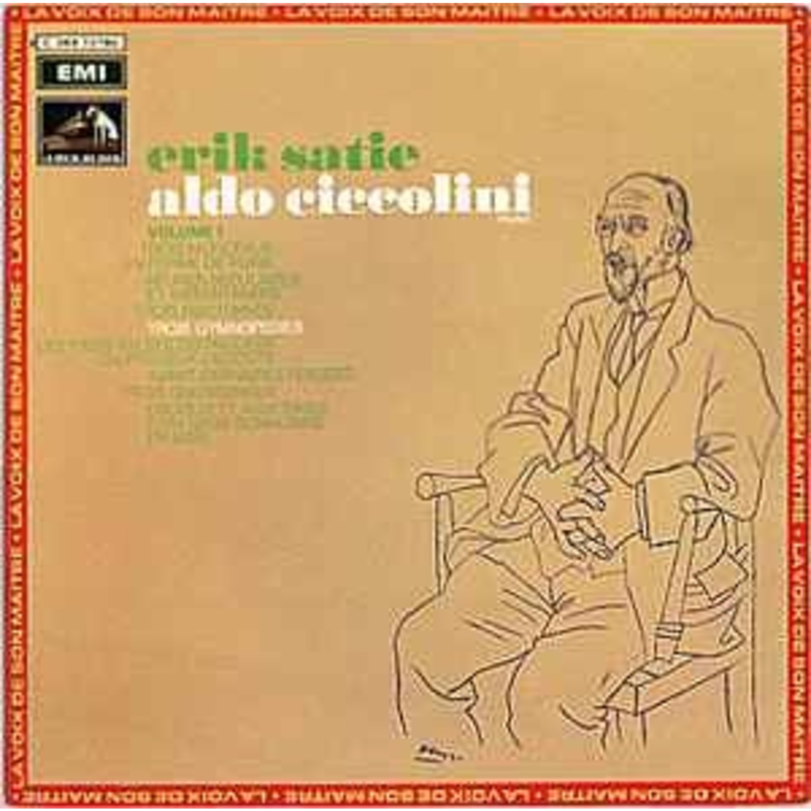 Erik Satie / Aldo Ciccolini ‎– Pieces Pour Piano (Volume 1)