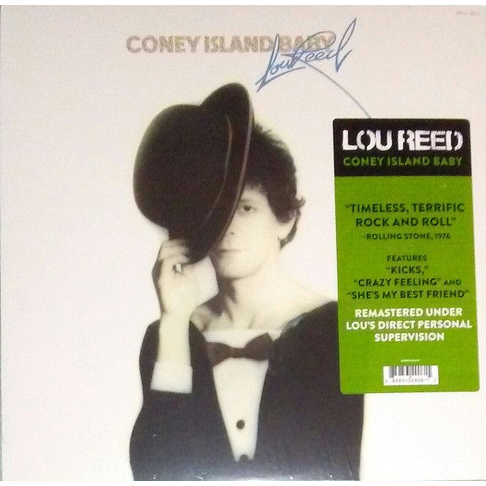 LOU REED - conne island baby LP (WHITE)