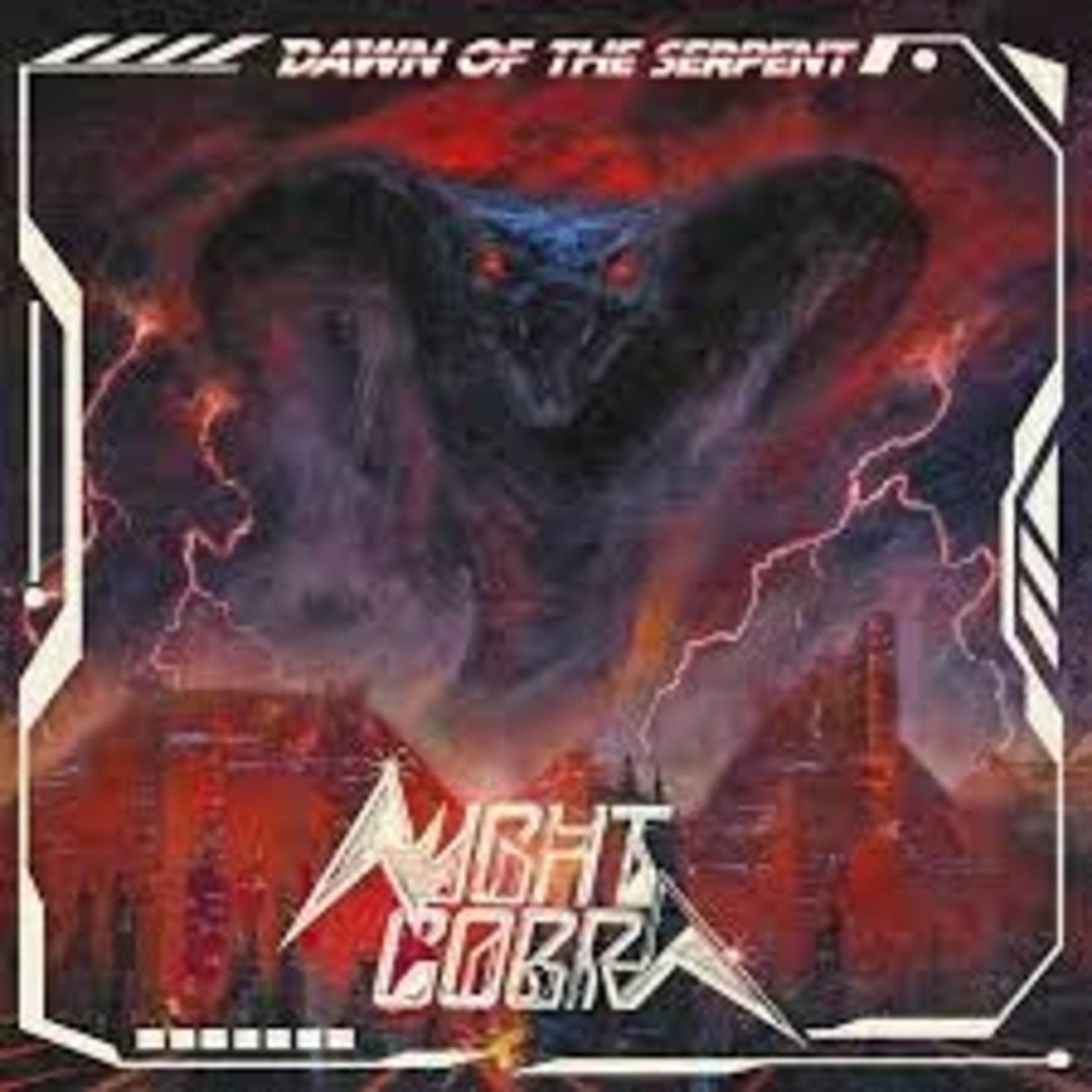 NIGHT COBRA - dawn of the serpent LP (purple)